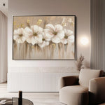 Floral Canvas Wall Art WAD081-F 90 x 60 cm / Stretched on hidden frame