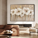 Floral Canvas Wall Art WAD081-F 90 x 60 cm / Stretched on hidden frame