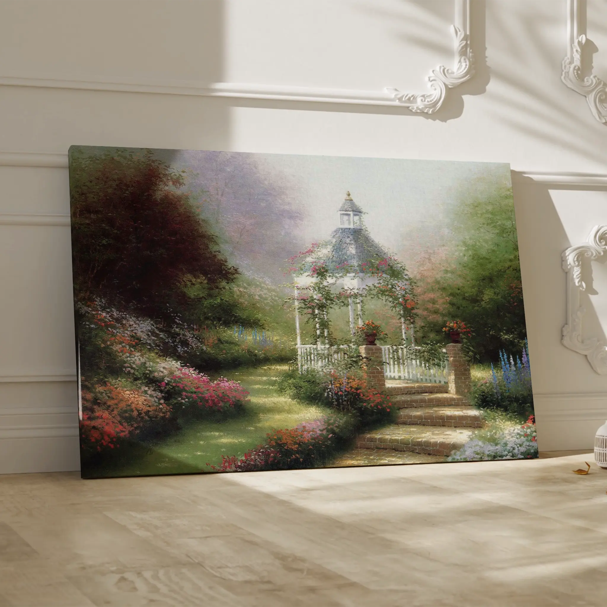 Landscape Canvas Wall Art WAD081-L 90 x 60 cm / Stretched on hidden frame