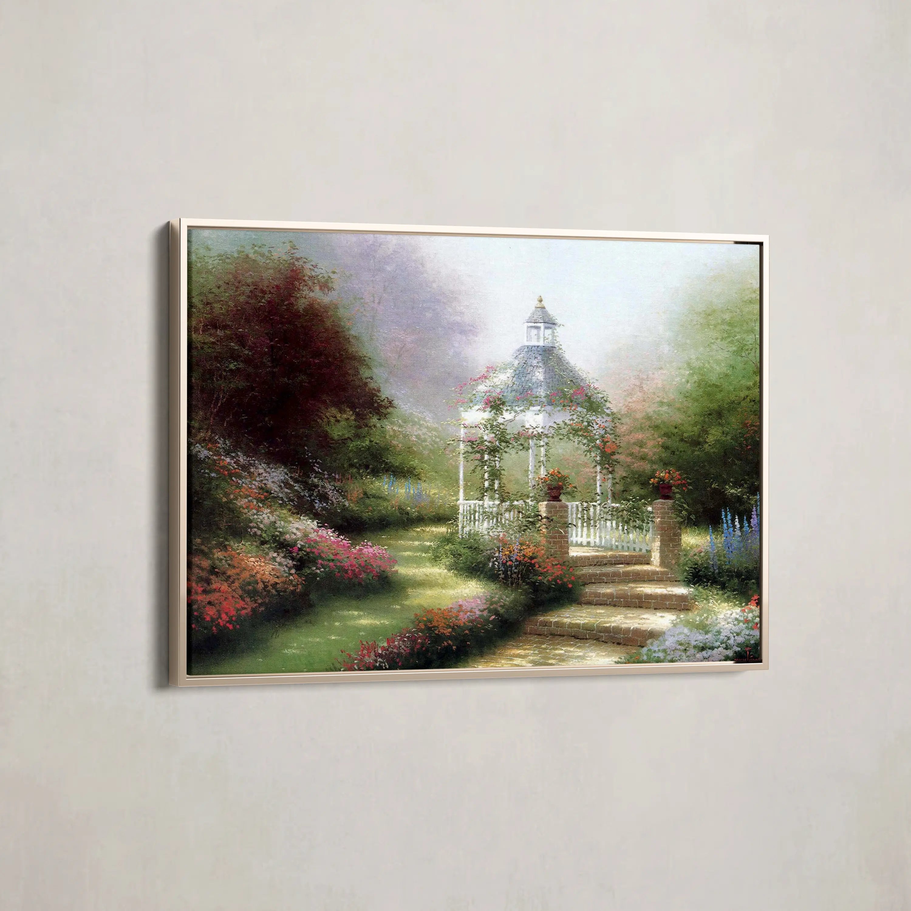 Landscape Canvas Wall Art WAD081-L 90 x 60 cm / Stretched on hidden frame