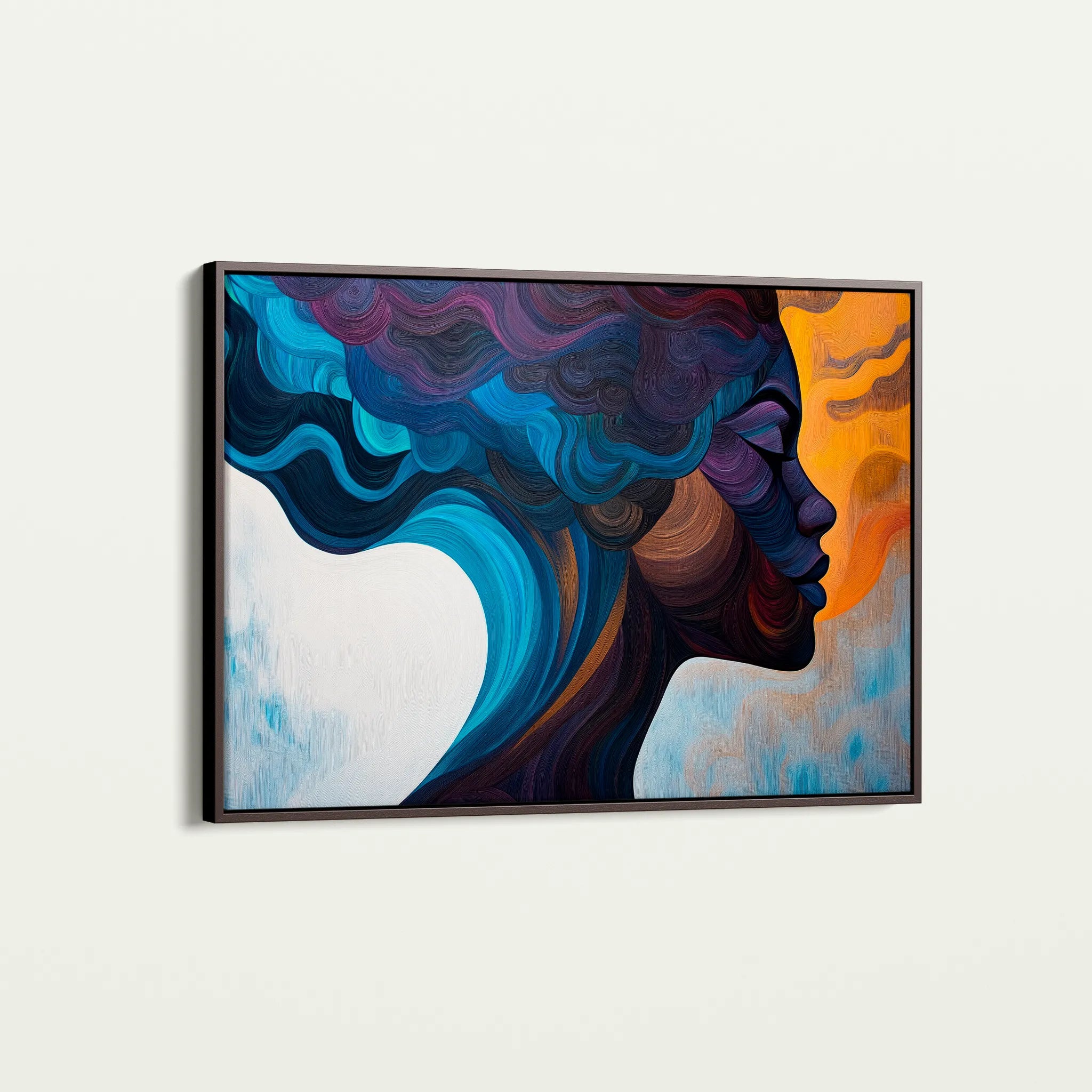 Portrait Canvas Wall Art WAD081-P 90 x 60 cm / Stretched on hidden frame