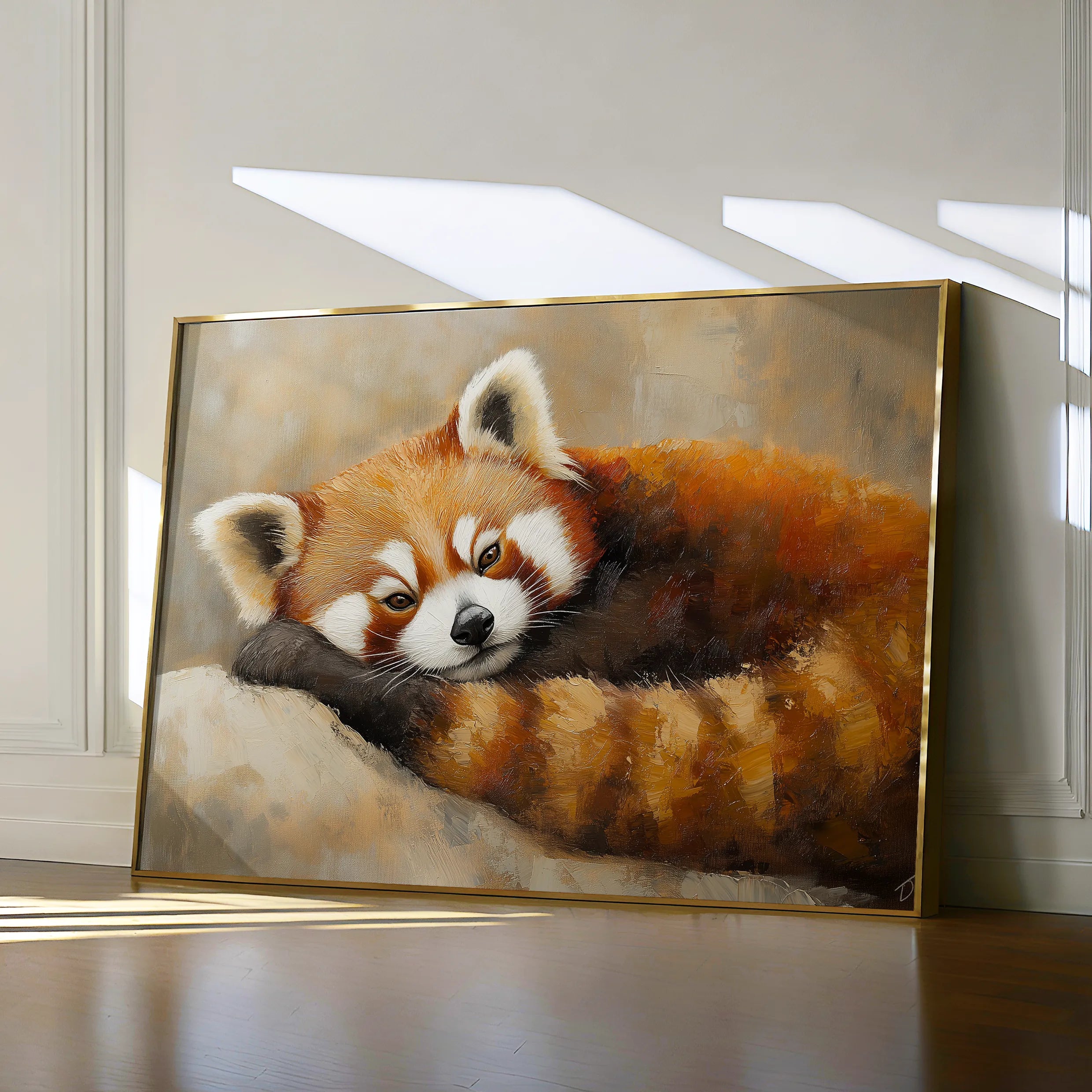 Animals Canvas Wall Art WAD082-AN 90 x 60 cm / Stretched on hidden frame