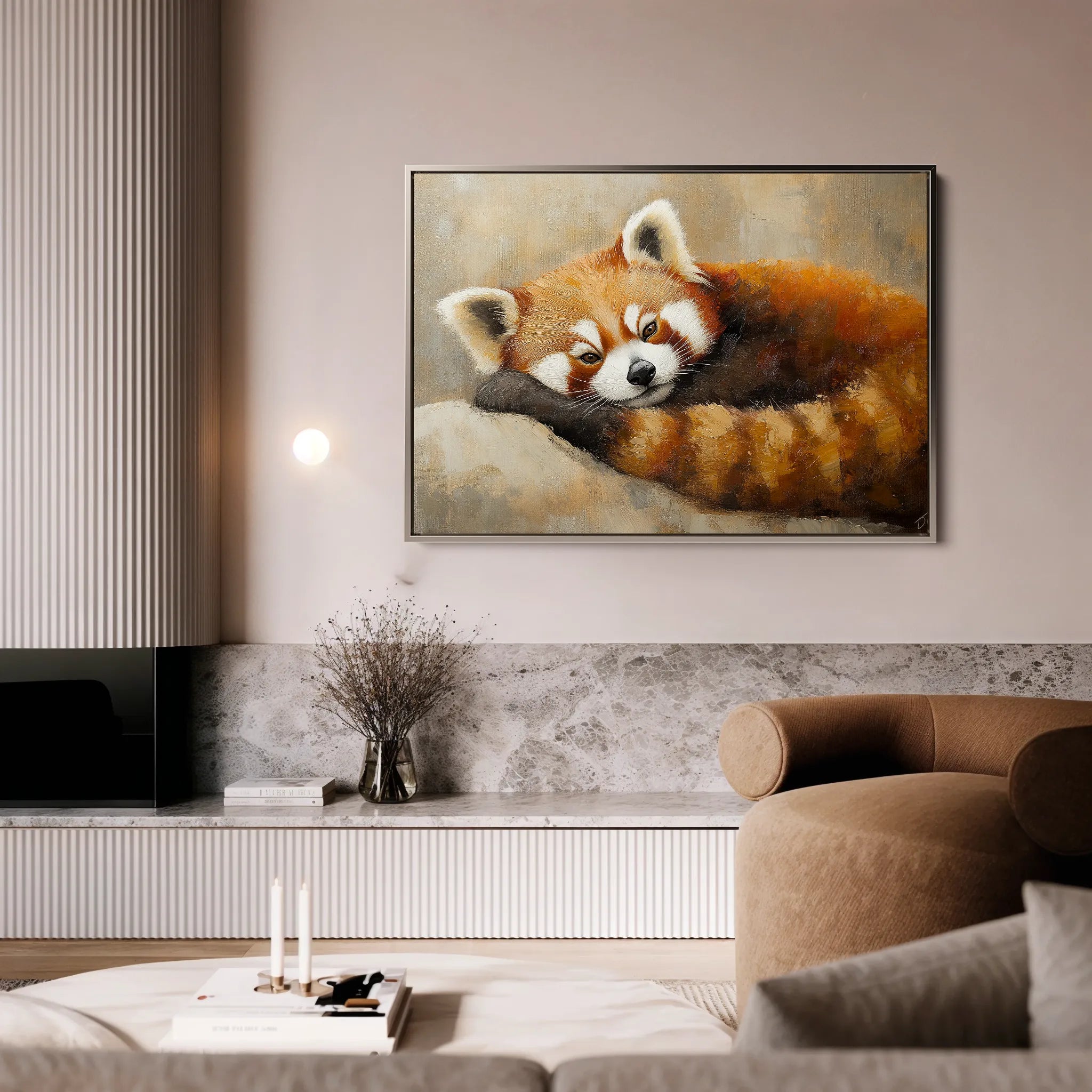 Animals Canvas Wall Art WAD082-AN 90 x 60 cm / Stretched on hidden frame