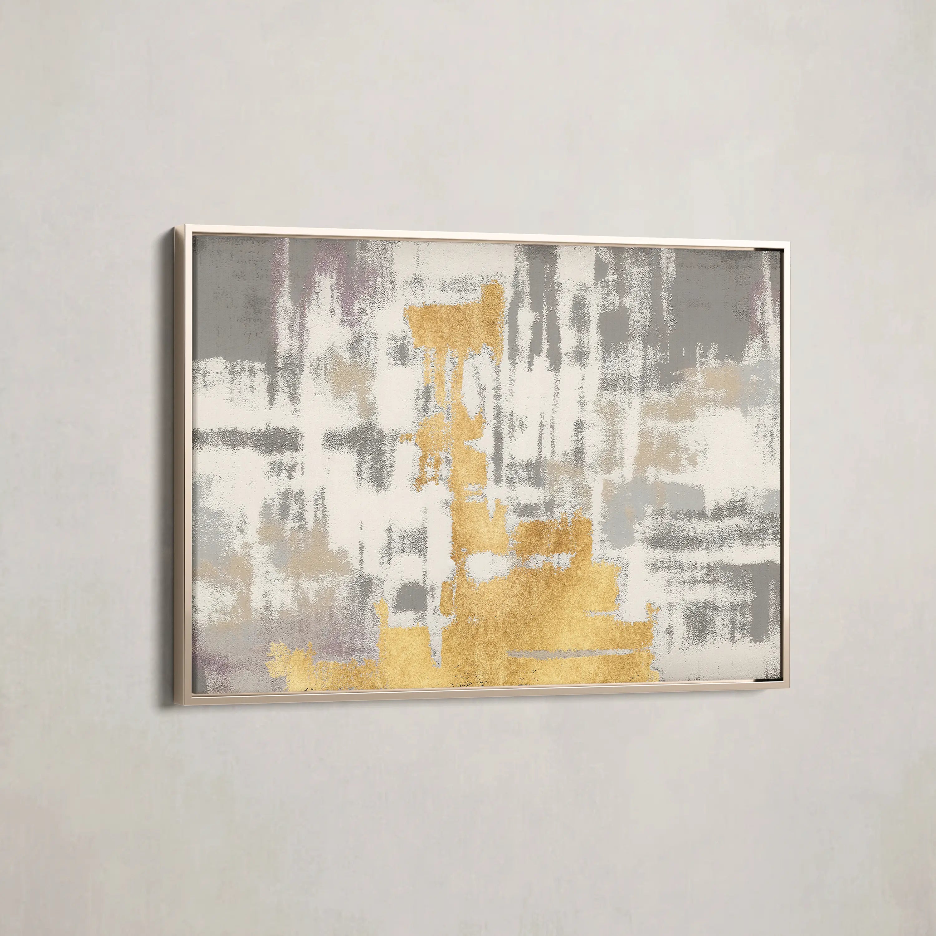 Abstract Canvas Wall Art WAD082-A 90 x 60 cm / Stretched on hidden frame