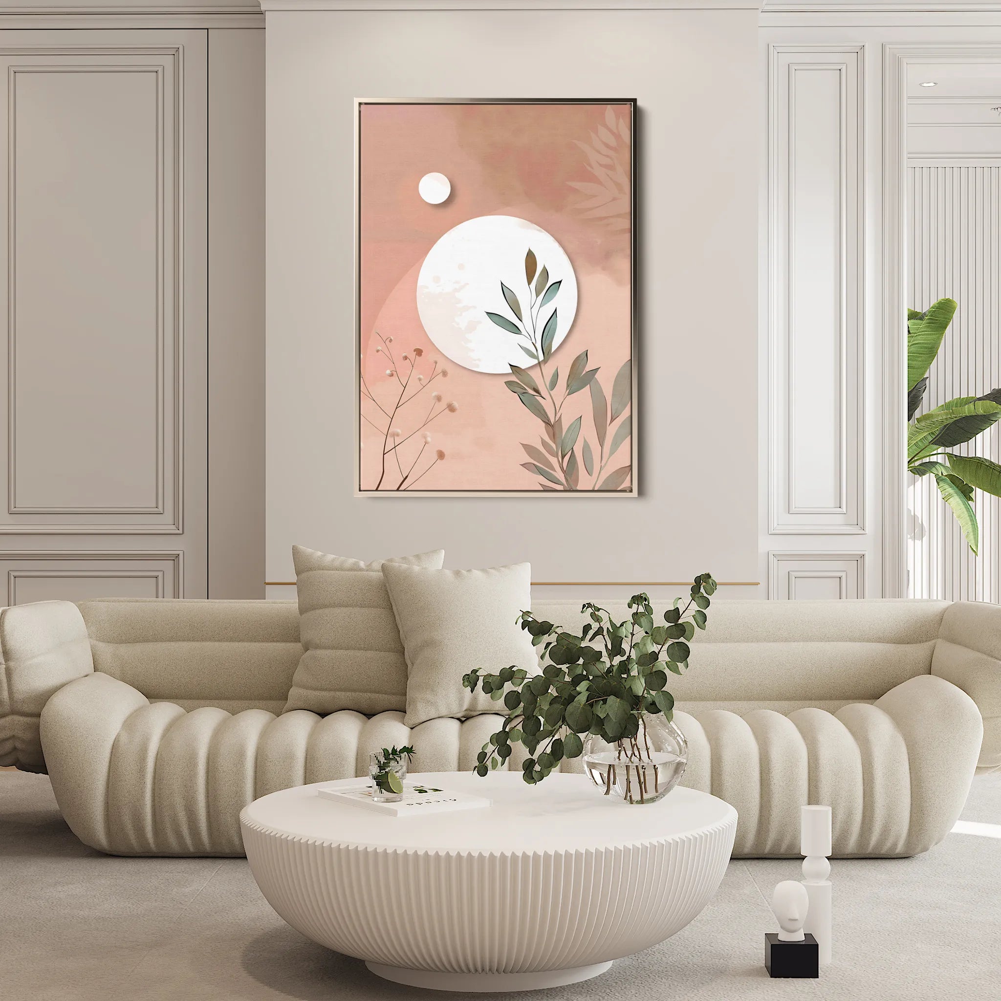 Boho Canvas Wall Art WAD082-BH 90 x 60 cm / Stretched on hidden frame