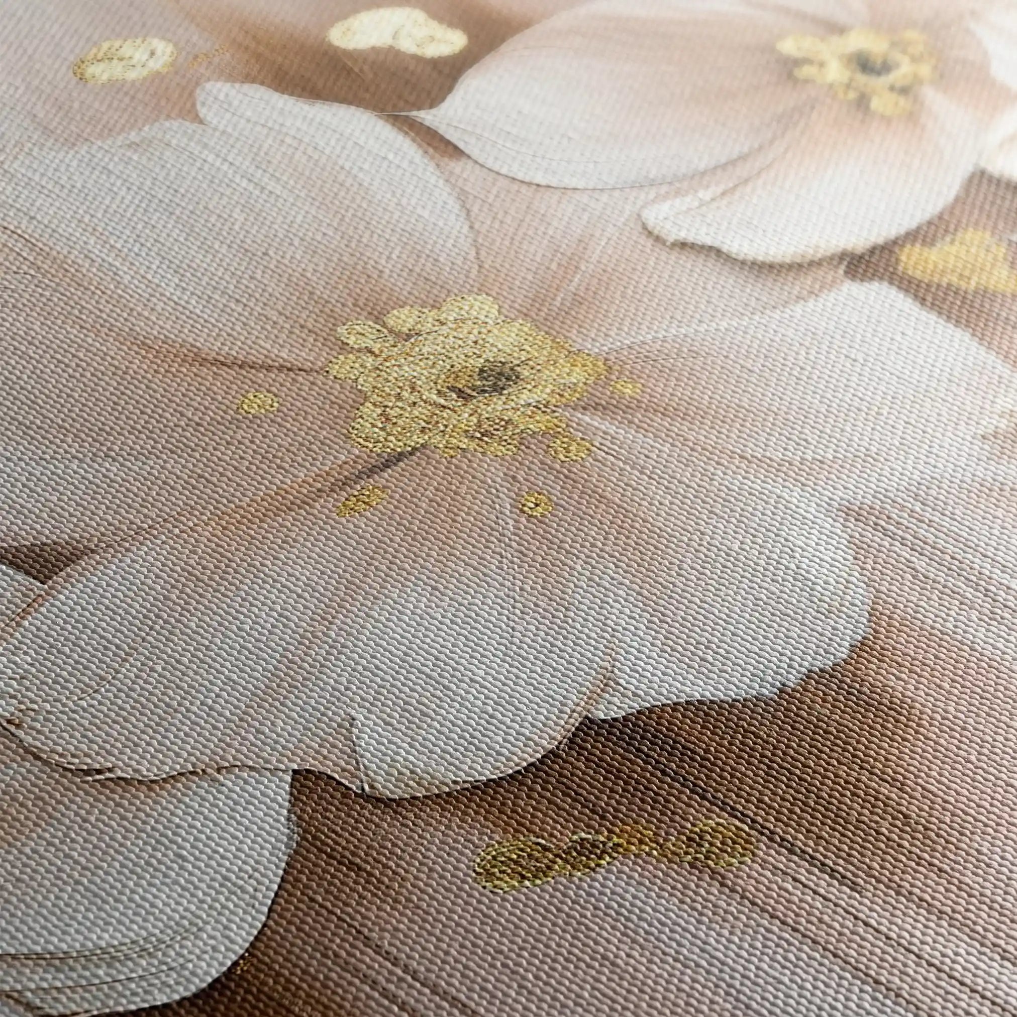 Floral Canvas Wall Art WAD082-F 90 x 60 cm / Stretched on hidden frame