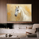 Horses 082 Canvas Art 90 x 60 cm / Stretched on hidden frame