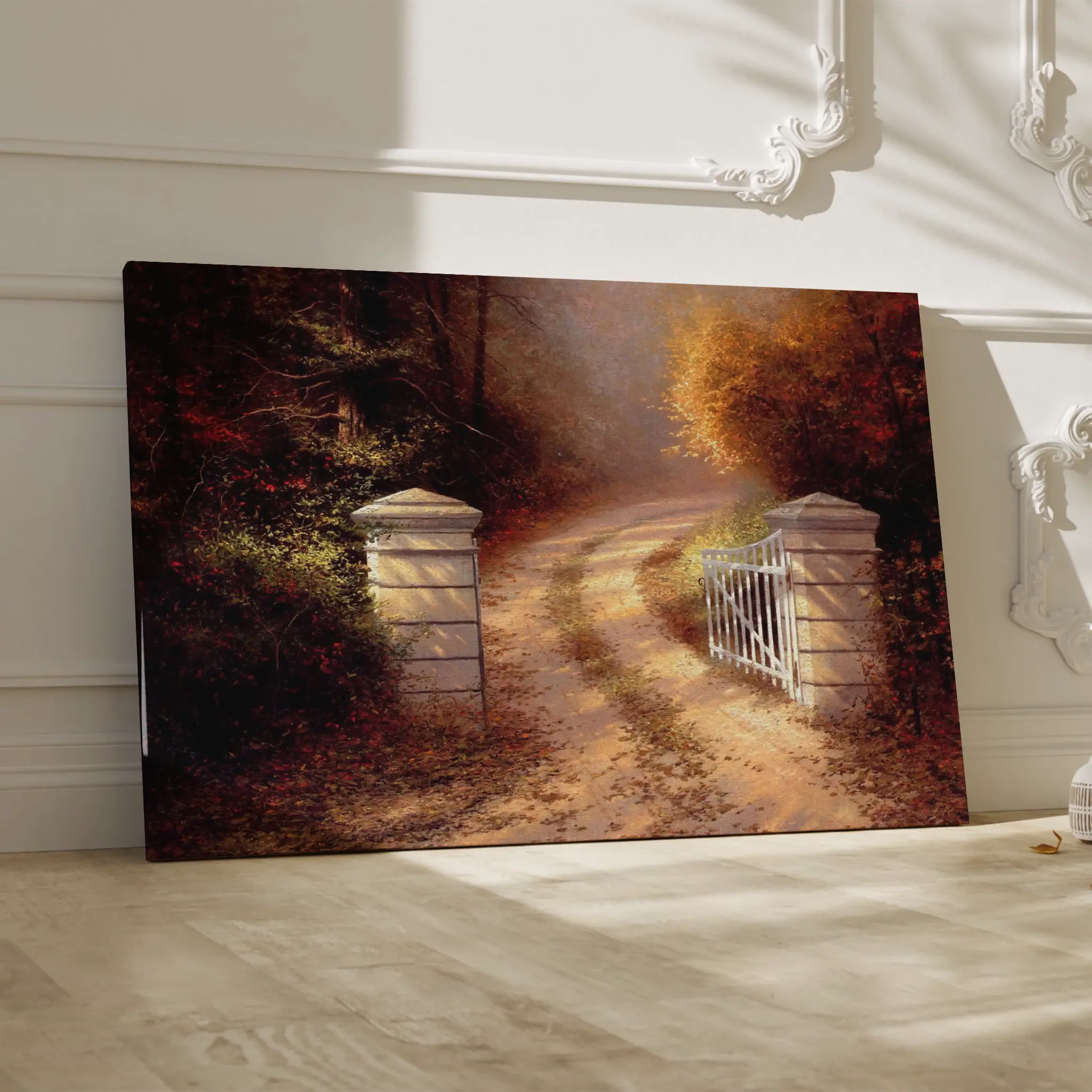 Landscape Canvas Wall Art WAD082-L 90 x 60 cm / Stretched on hidden frame