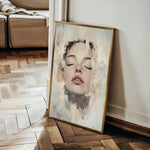 Portrait 082 Canvas Art 90 x 60 cm / Stretched on hidden frame