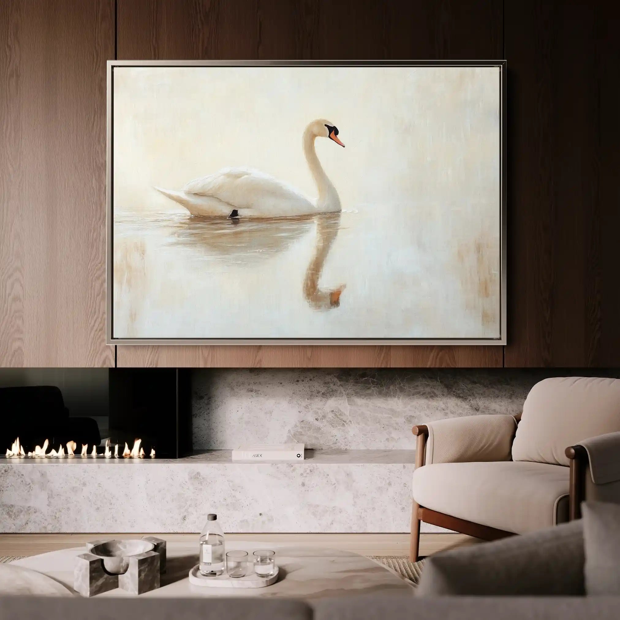 Animals 083 Canvas Art 90 x 60 cm / Stretched on hidden frame