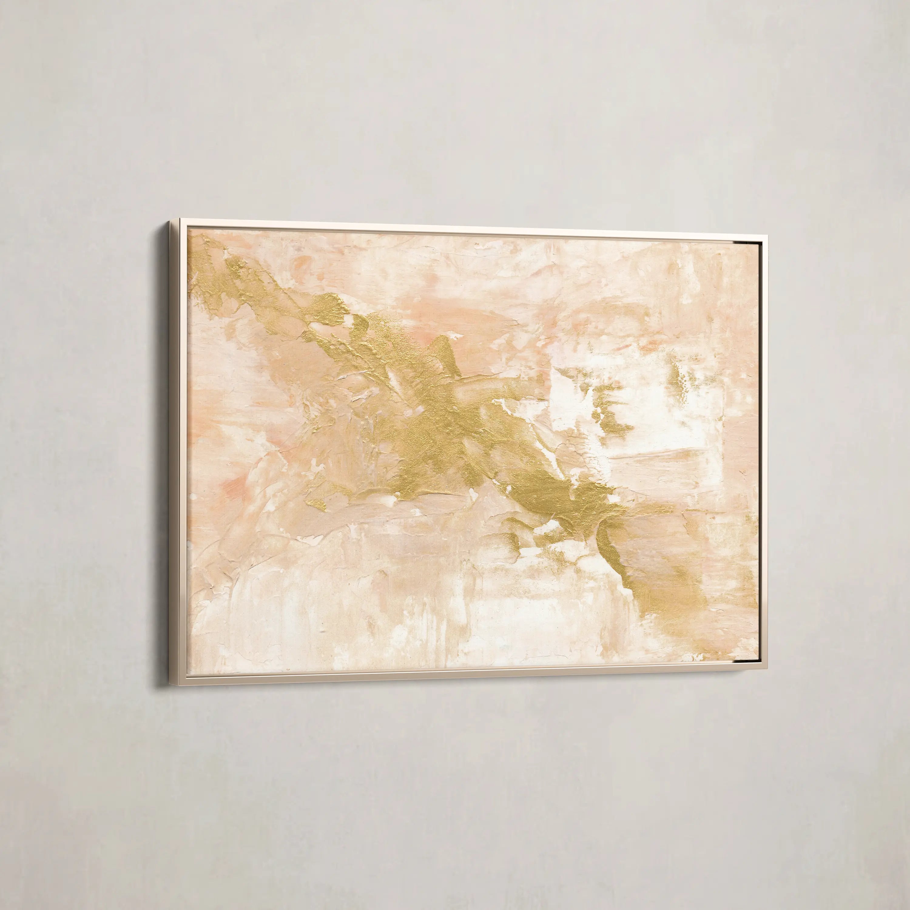 Abstract Canvas Wall Art WAD083-A 90 x 60 cm / Stretched on hidden frame