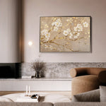 Floral Canvas Wall Art WAD083-F 90 x 60 cm / Stretched on hidden frame
