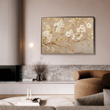 Floral Canvas Wall Art WAD083-F 90 x 60 cm / Stretched on hidden frame