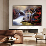 Landscape 083 Canvas Art 90 x 60 cm / Stretched on hidden frame