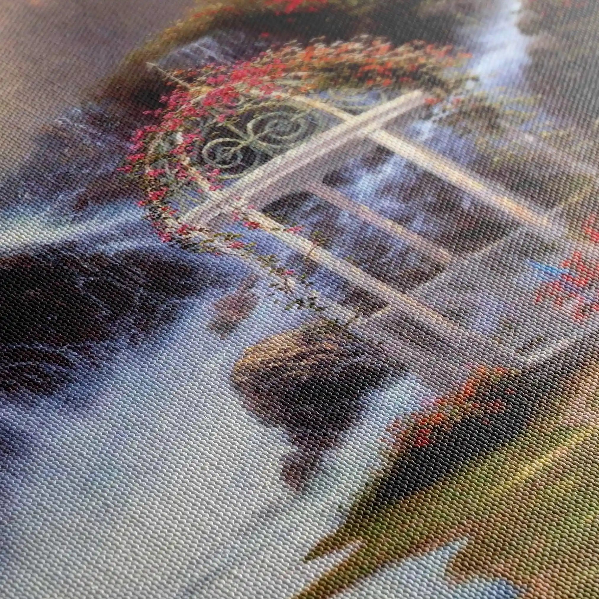 Landscape 083 Canvas Art 90 x 60 cm / Stretched on hidden frame