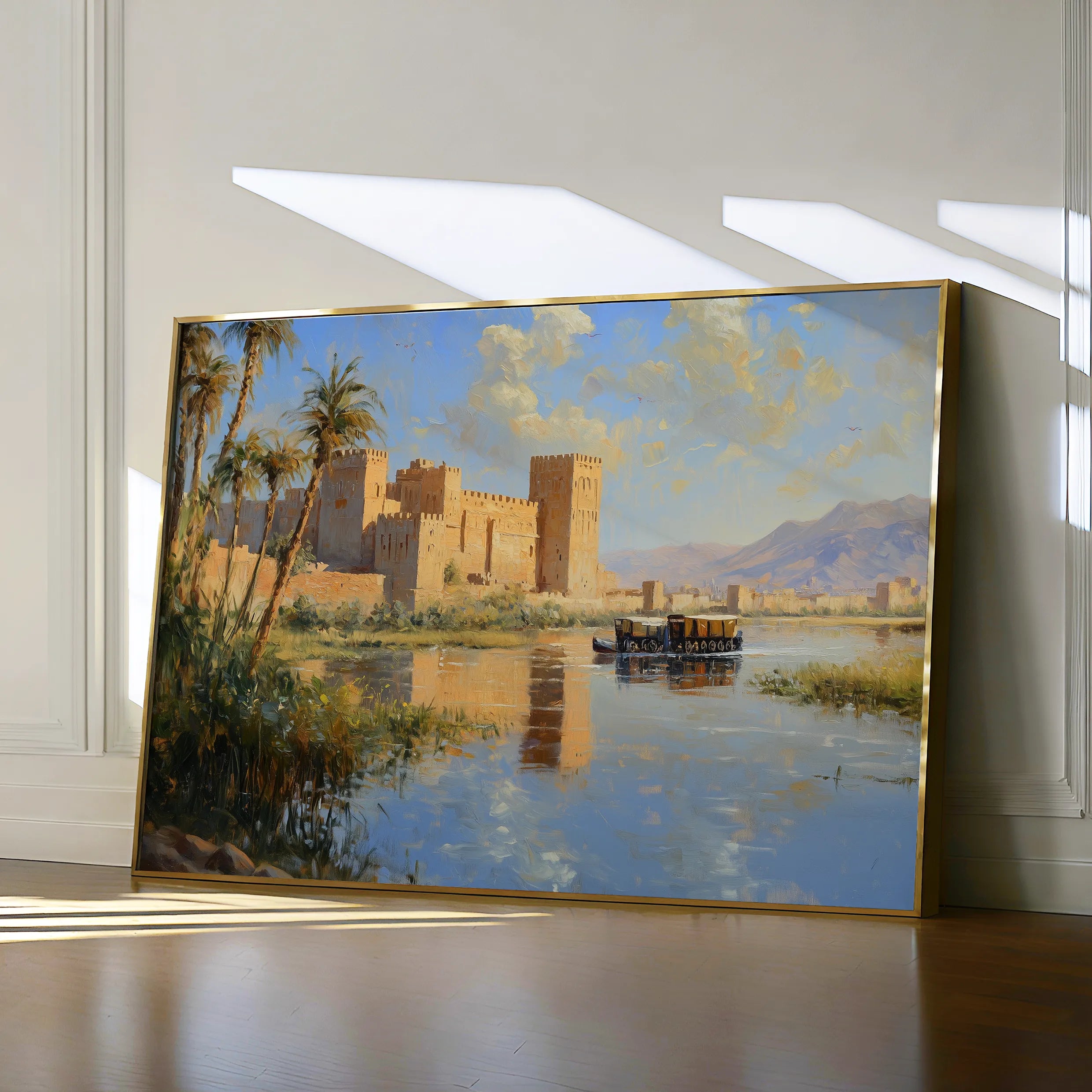 Orientalist Canvas Wall Art WAD083-OR 90 x 60 cm / Stretched on hidden frame