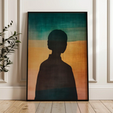 Portrait 083 Canvas Art 90 x 60 cm / Stretched on hidden frame