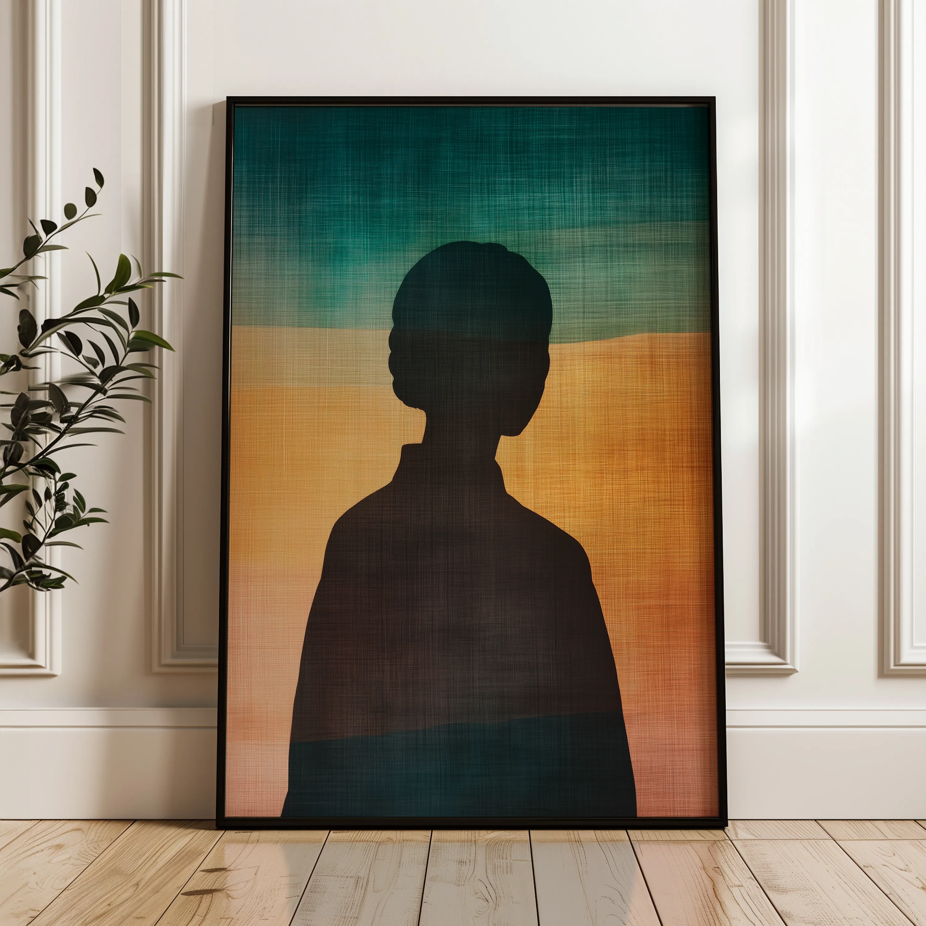Portrait Canvas Wall Art WAD083-P 90 x 60 cm / Stretched on hidden frame