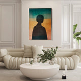 Portrait 083 Canvas Art 90 x 60 cm / Stretched on hidden frame
