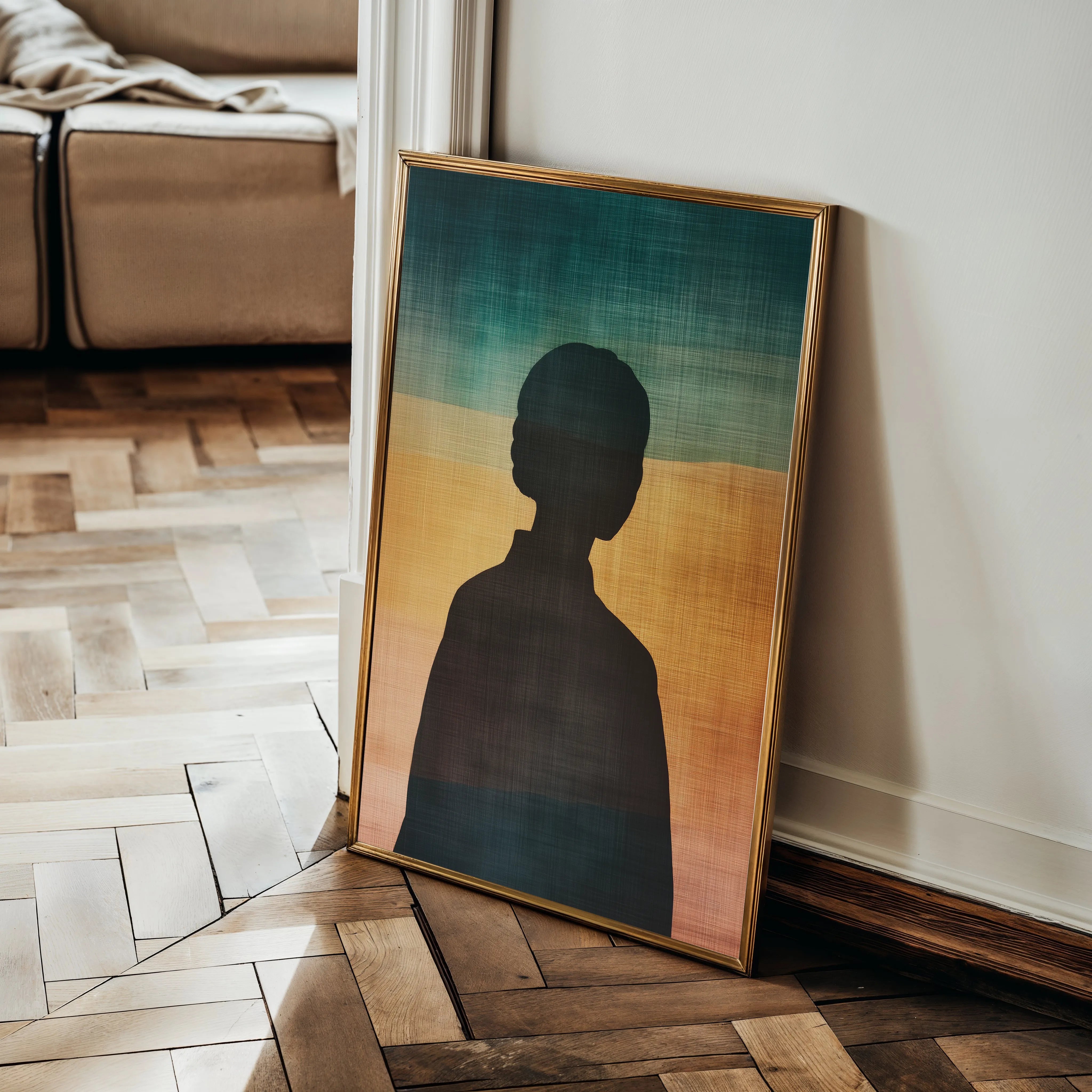 Portrait Canvas Wall Art WAD083-P 90 x 60 cm / Stretched on hidden frame