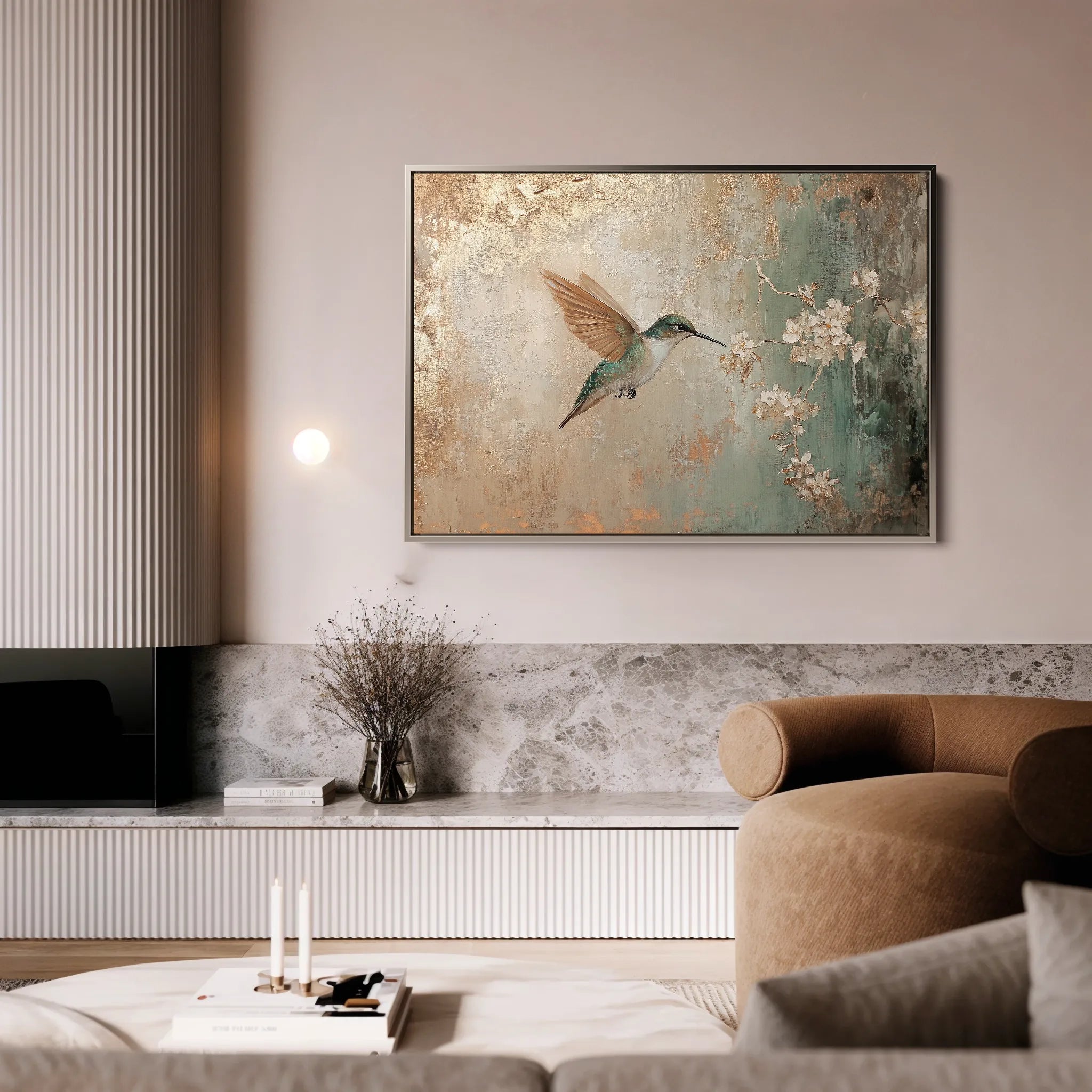 Animals Canvas Wall Art WAD084-AN 90 x 60 cm / Stretched on hidden frame