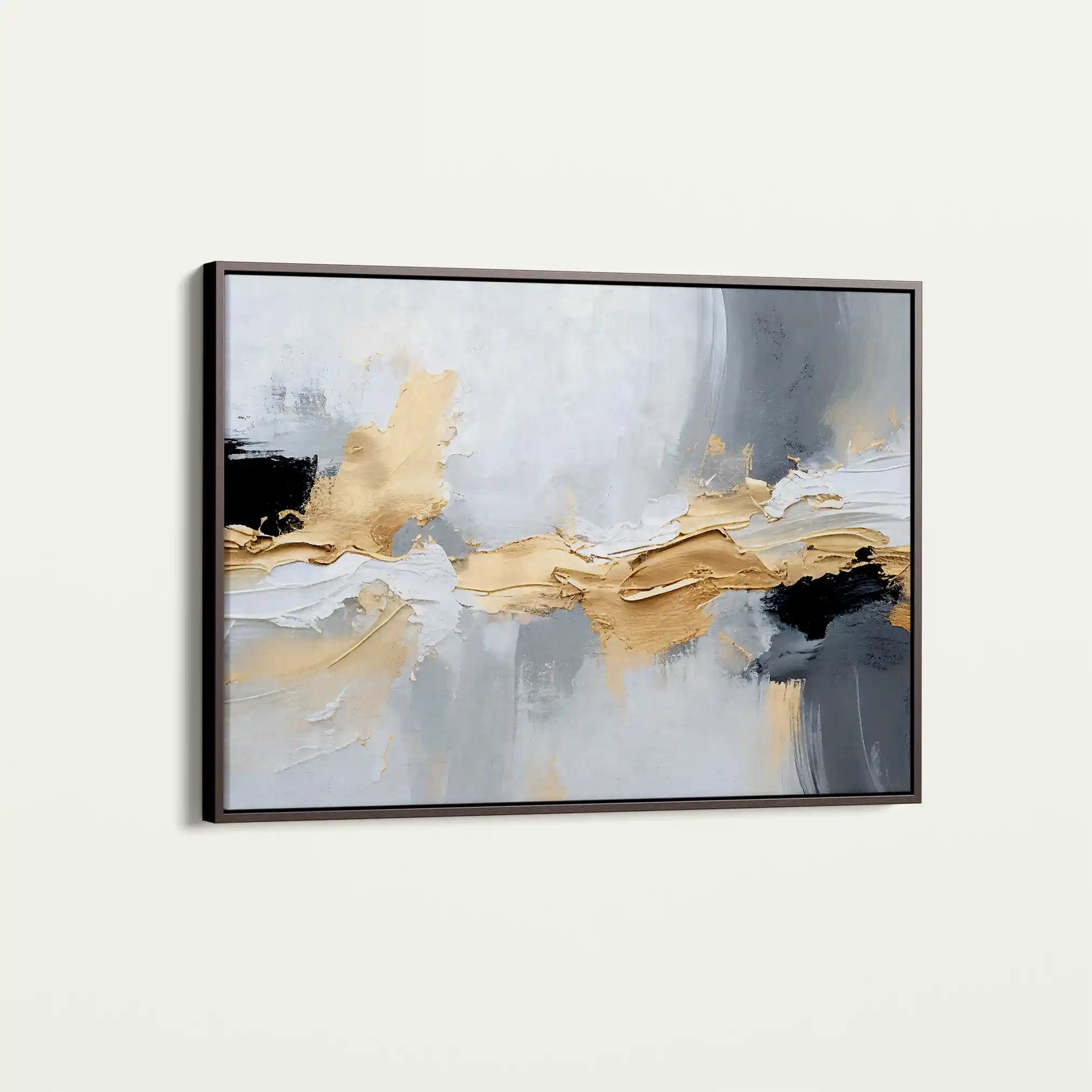 Abstract Canvas Wall Art WAD084-A 90 x 60 cm / Stretched on hidden frame