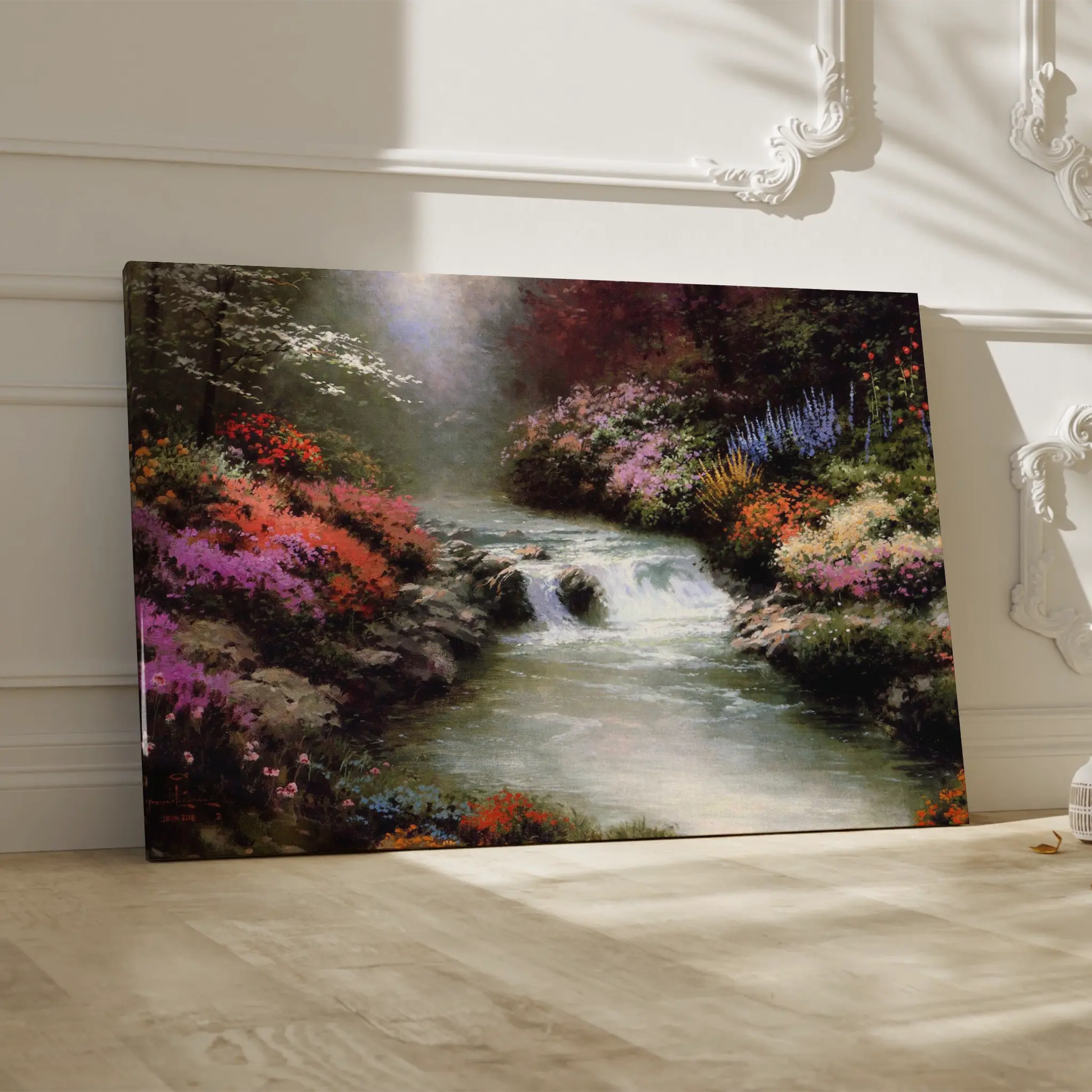 Landscape Canvas Wall Art WAD084-L 90 x 60 cm / Stretched on hidden frame