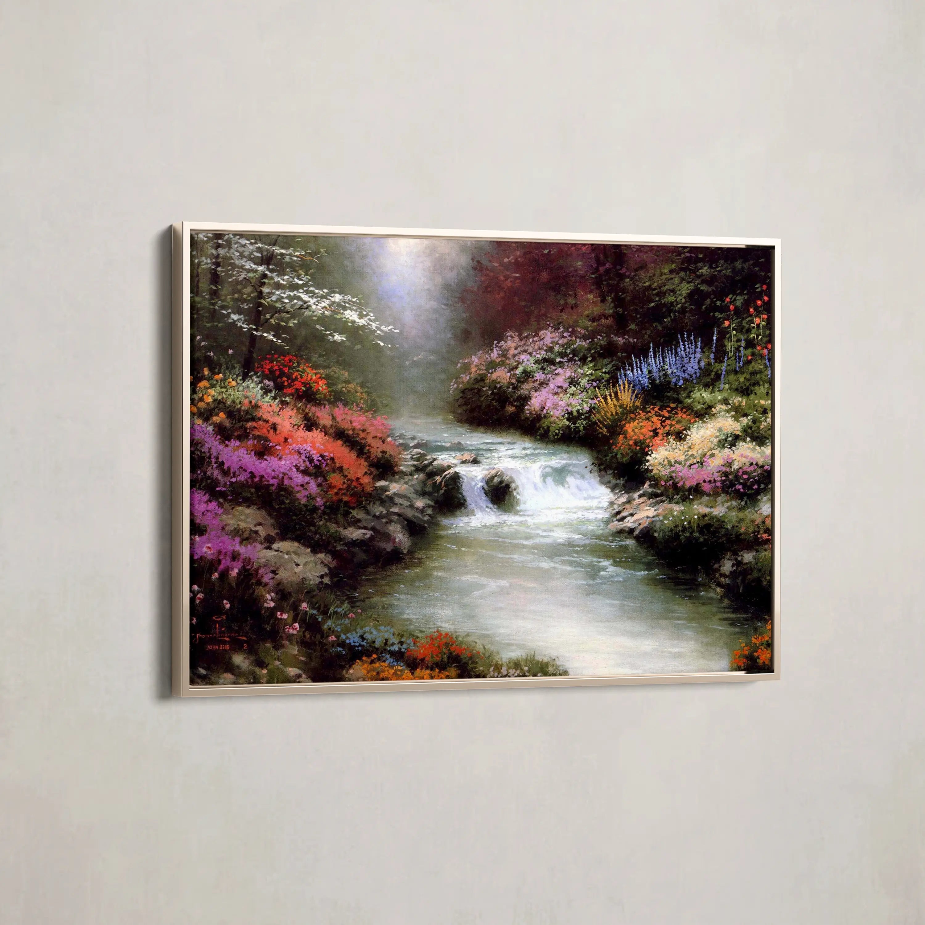 Landscape Canvas Wall Art WAD084-L 90 x 60 cm / Stretched on hidden frame