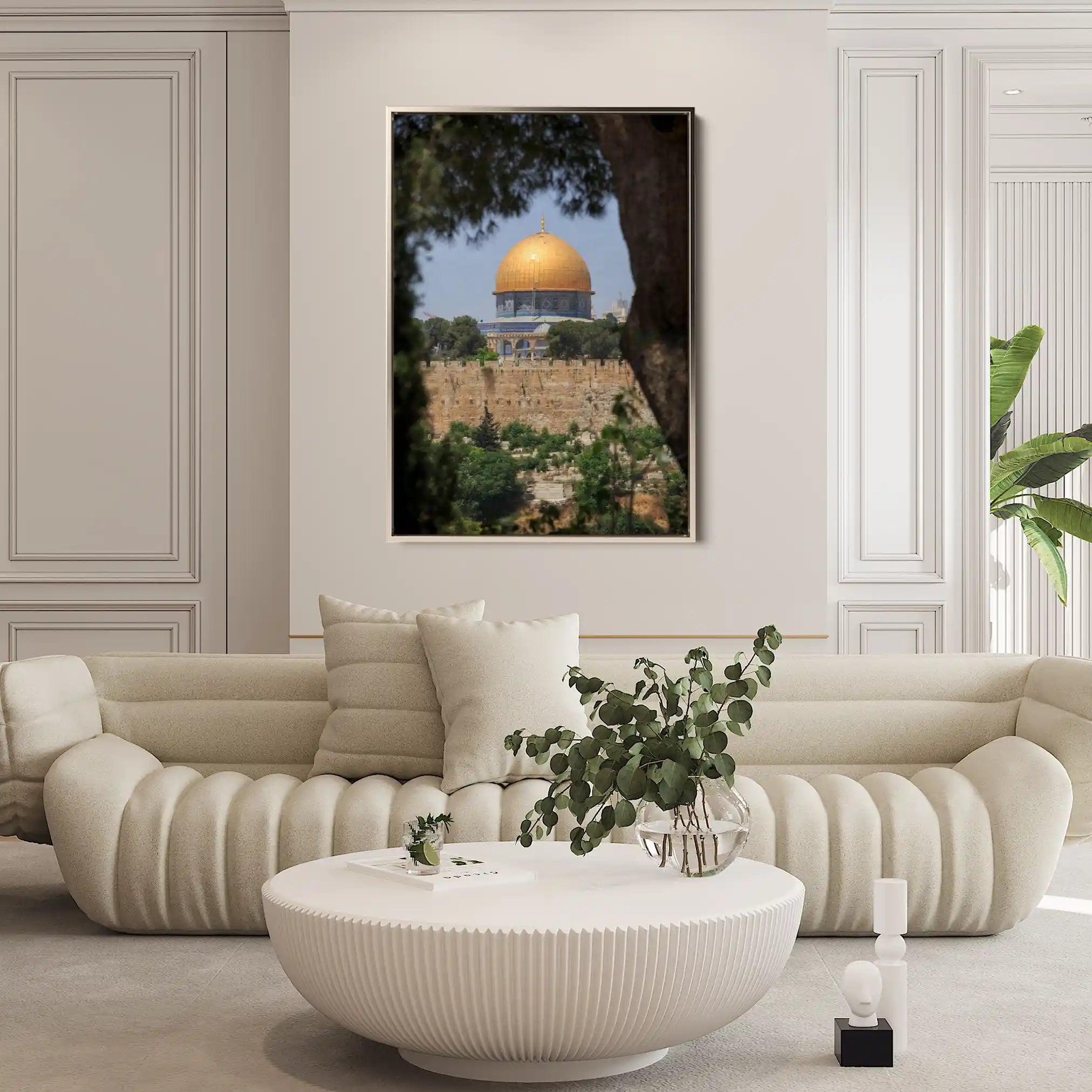 Palestine 084 Canvas Art 90 x 60 cm / Stretched on hidden frame