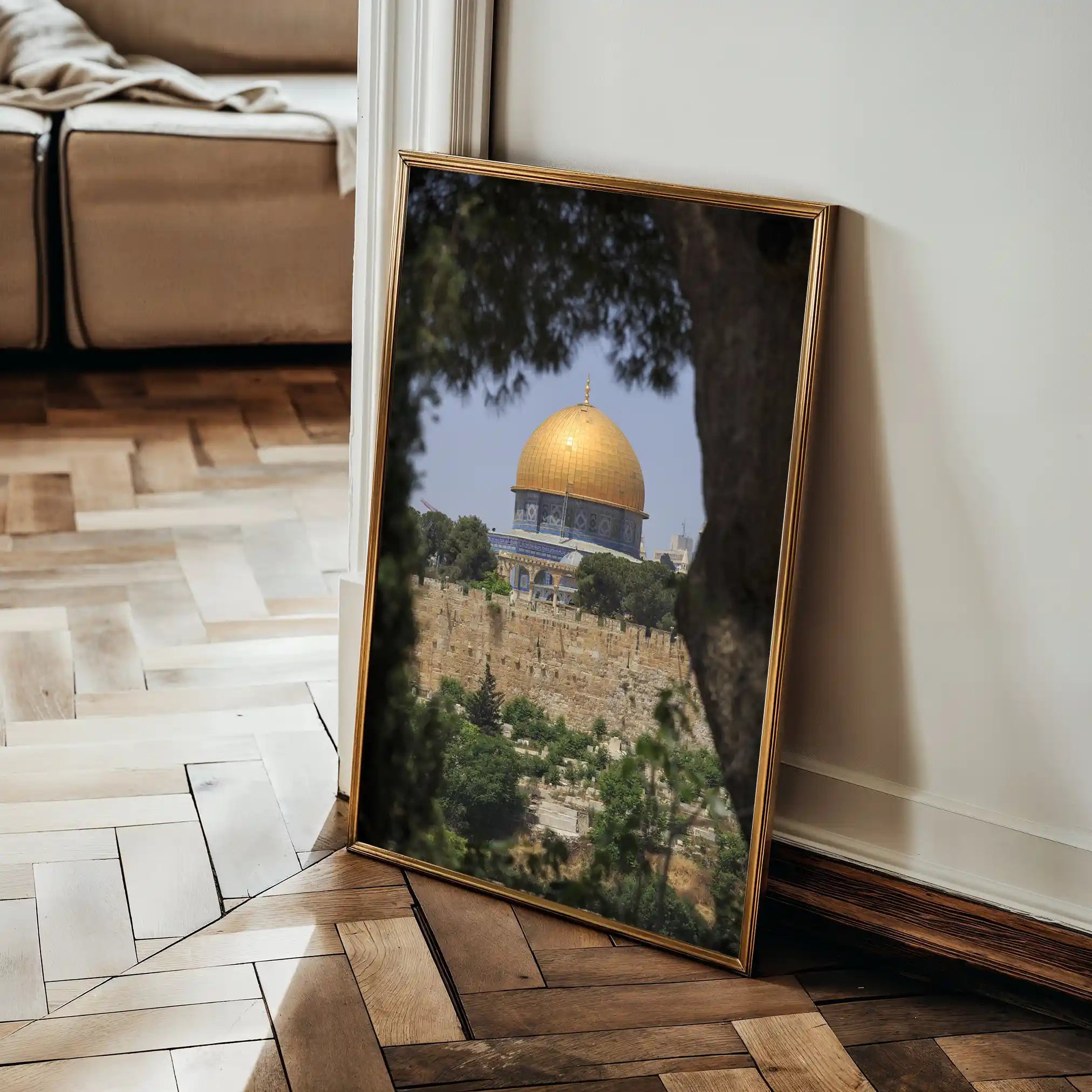 Palestine 084 Canvas Art 90 x 60 cm / Stretched on hidden frame