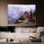 Landscape 085 Canvas Art 90 x 60 cm / Stretched on hidden frame