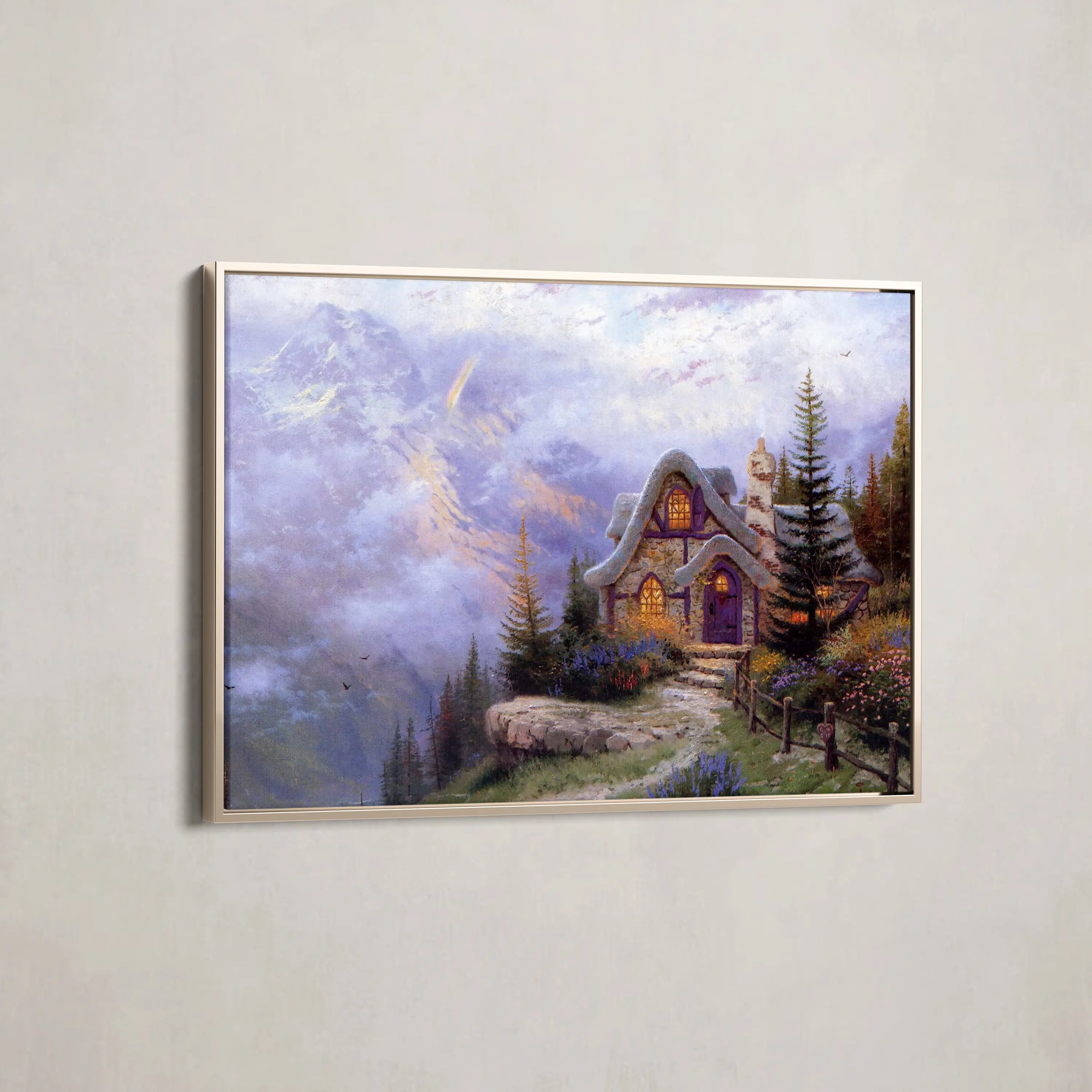 Landscape Canvas Wall Art WAD085-L 90 x 60 cm / Stretched on hidden frame