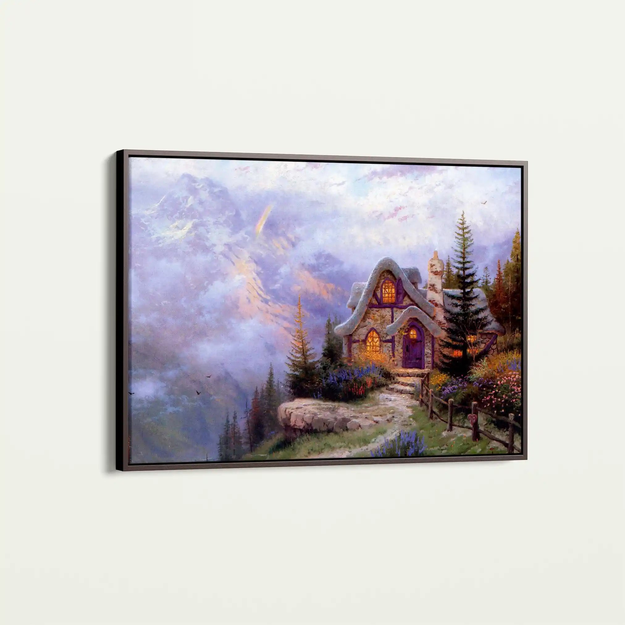 Landscape 085 Canvas Art 90 x 60 cm / Stretched on hidden frame