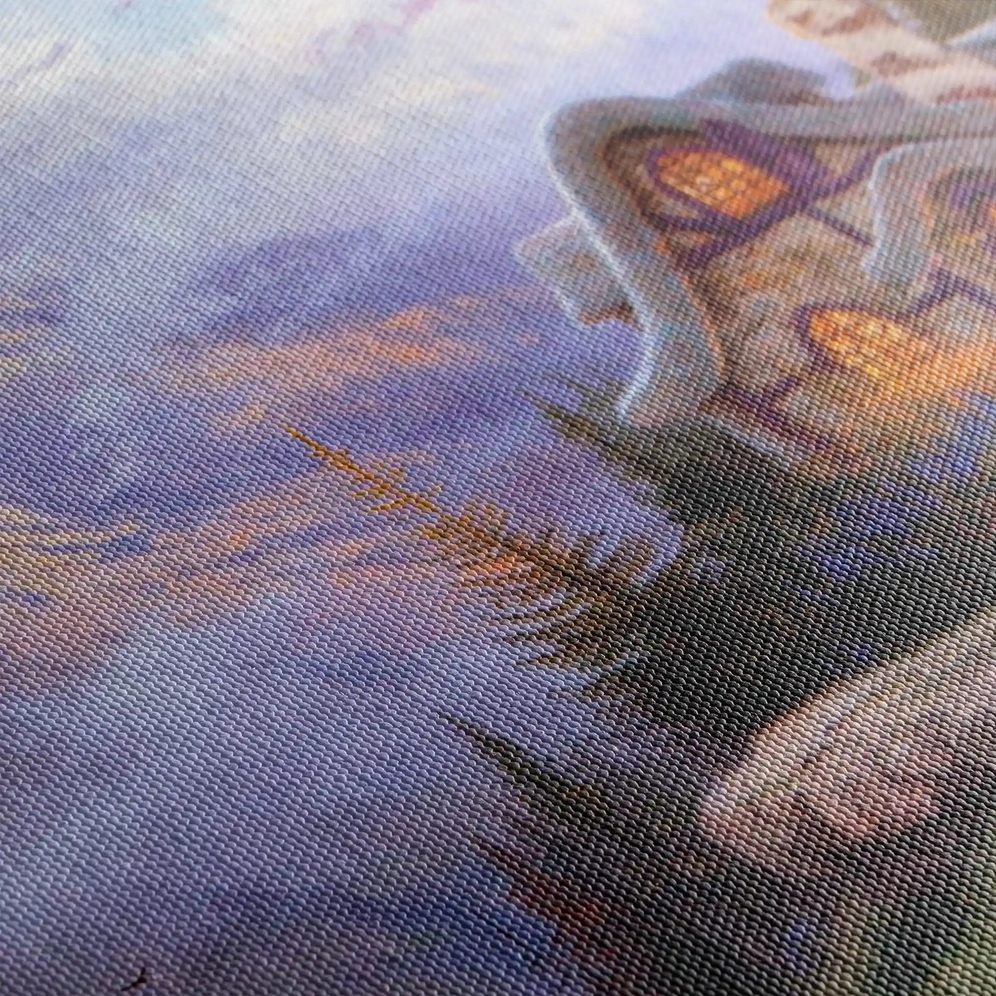Landscape 085 Canvas Art 90 x 60 cm / Stretched on hidden frame