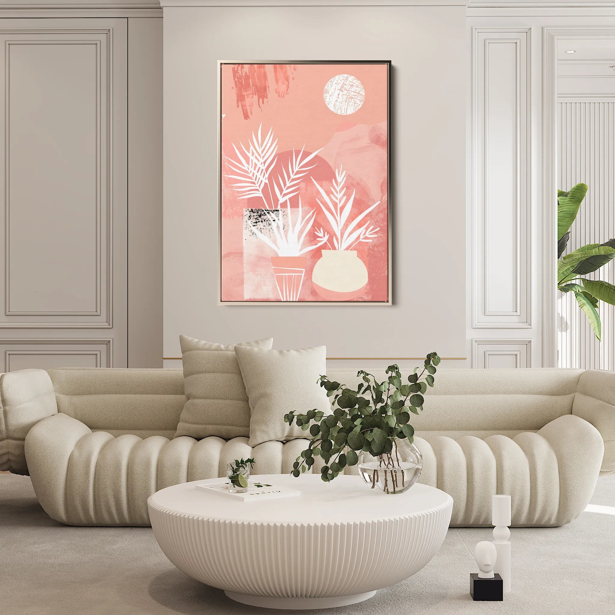 Boho Canvas Wall Art WAD086-BH 90 x 60 cm / Stretched on hidden frame