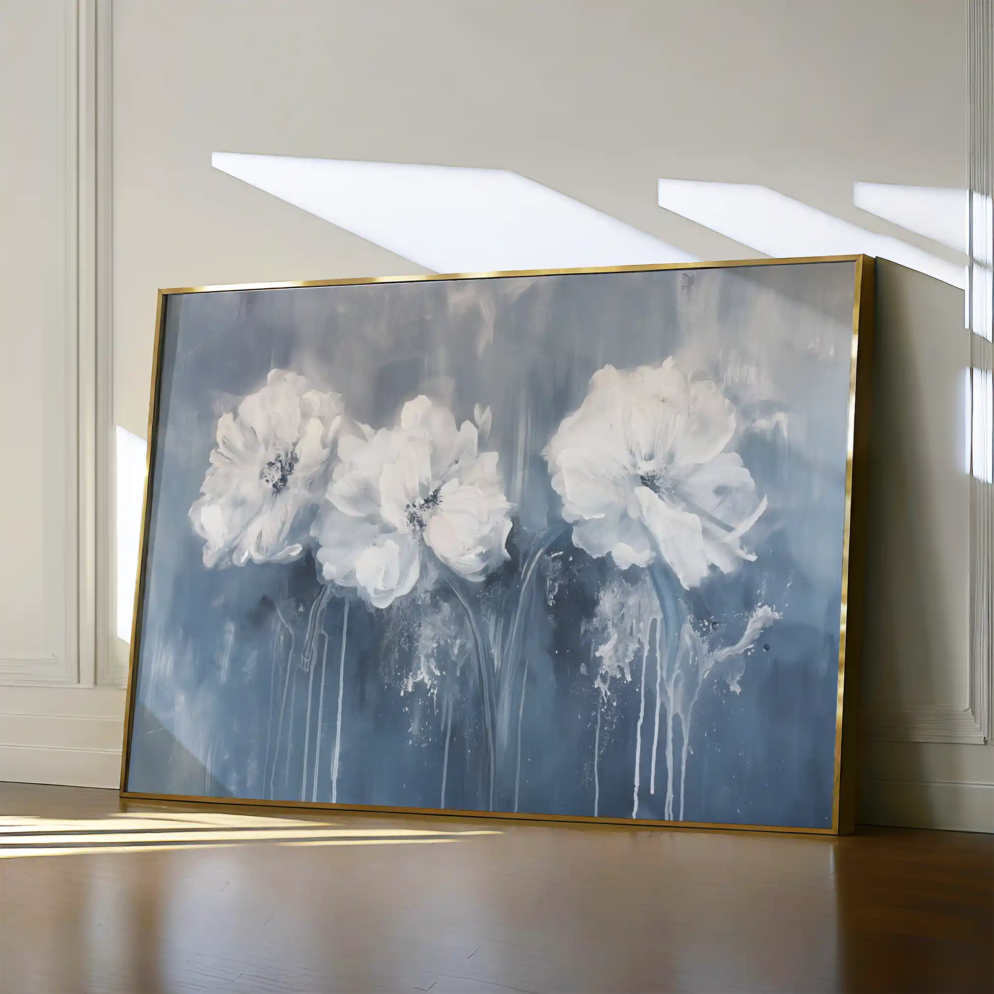 Floral Canvas Wall Art WAD086-F 90 x 60 cm / Stretched on hidden frame