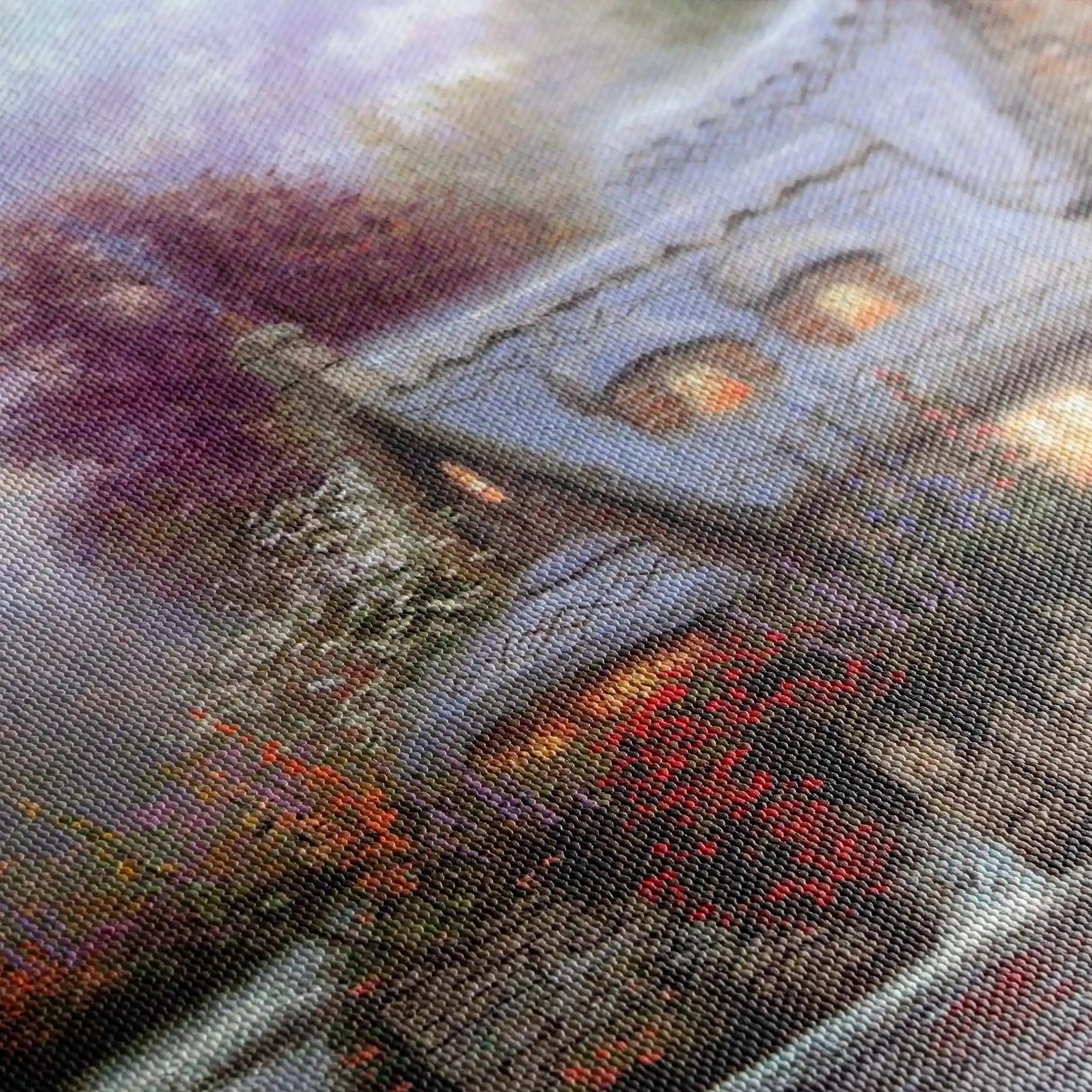 Landscape 086 Canvas Art 90 x 60 cm / Stretched on hidden frame