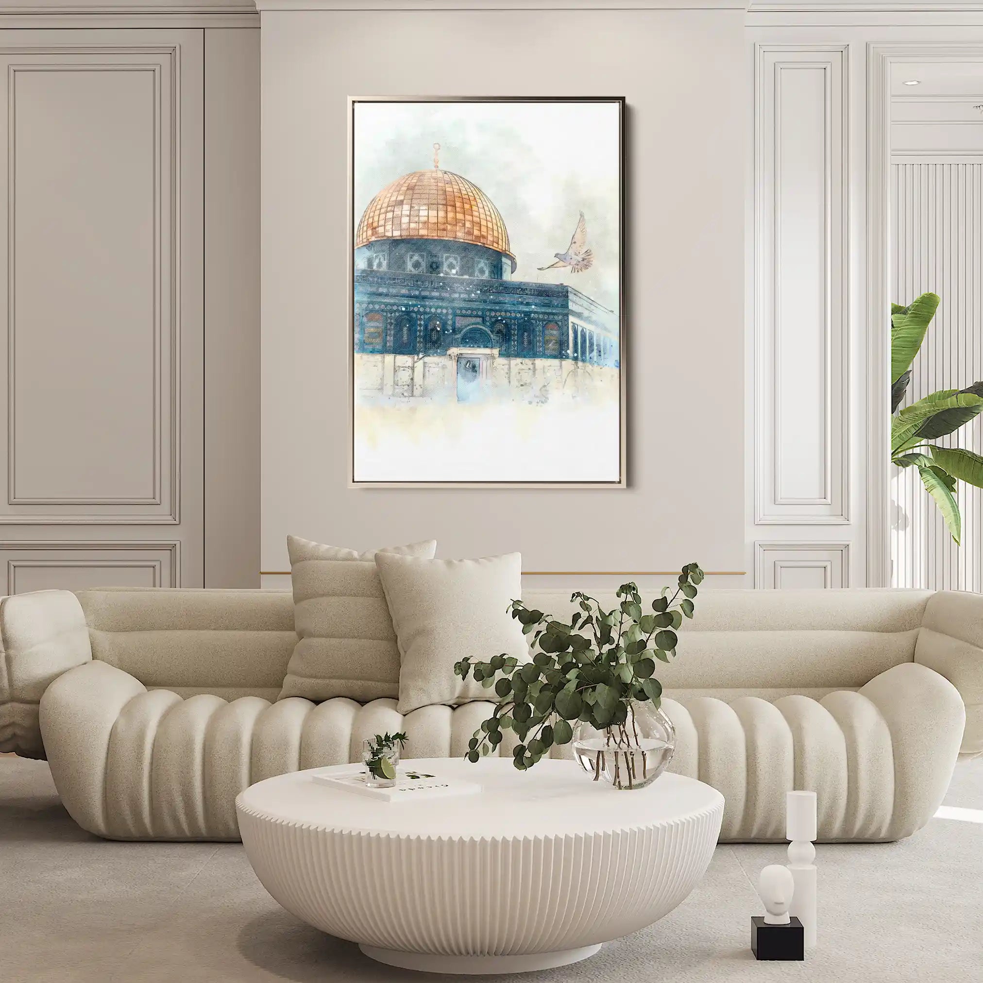 Palestine 086 Canvas Art 90 x 60 cm / Stretched on hidden frame
