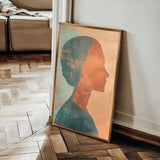 Portrait 086 Canvas Art 90 x 60 cm / Stretched on hidden frame