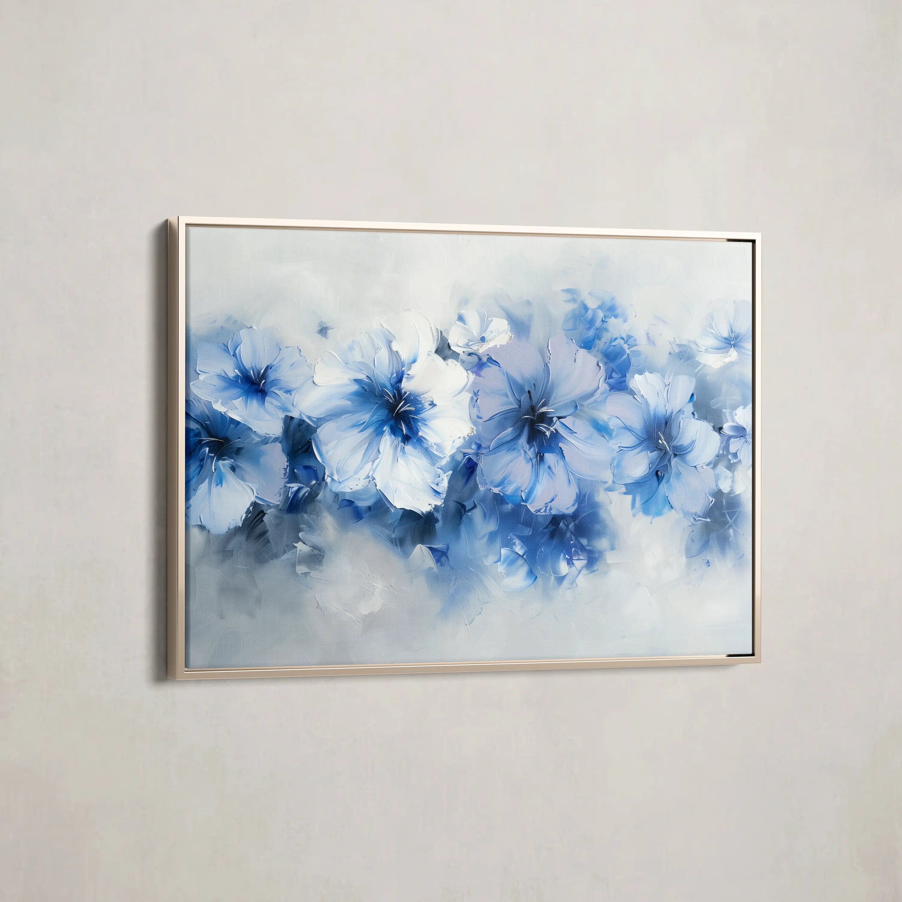 Floral Canvas Wall Art WAD087-F 90 x 60 cm / Stretched on hidden frame