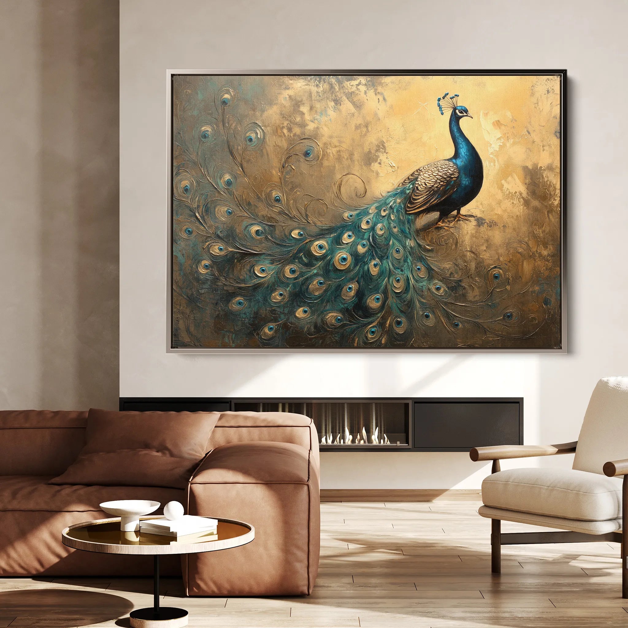 Animals Canvas Wall Art WAD088-AN 90 x 60 cm / Stretched on hidden frame