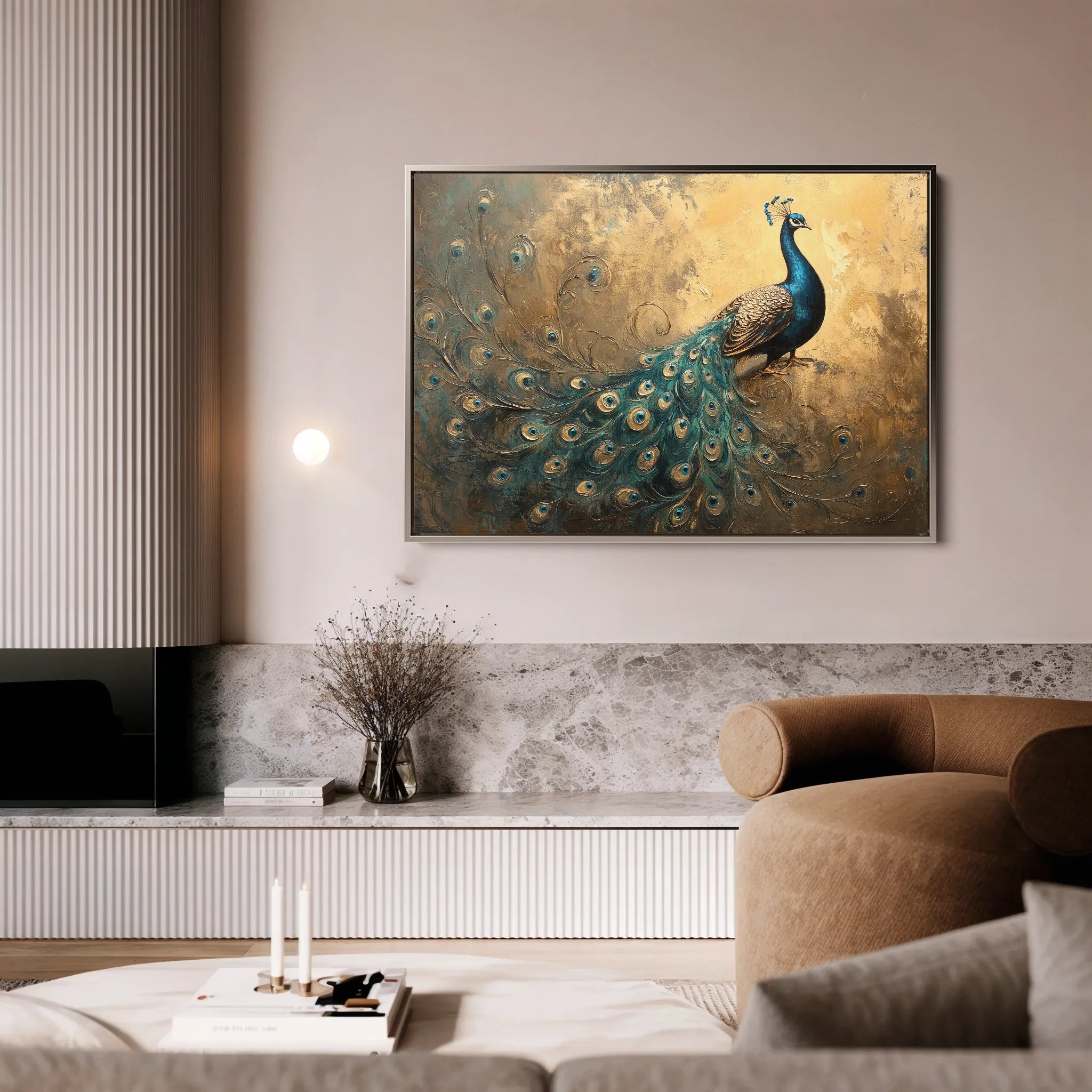 Animals Canvas Wall Art WAD088-AN 90 x 60 cm / Stretched on hidden frame