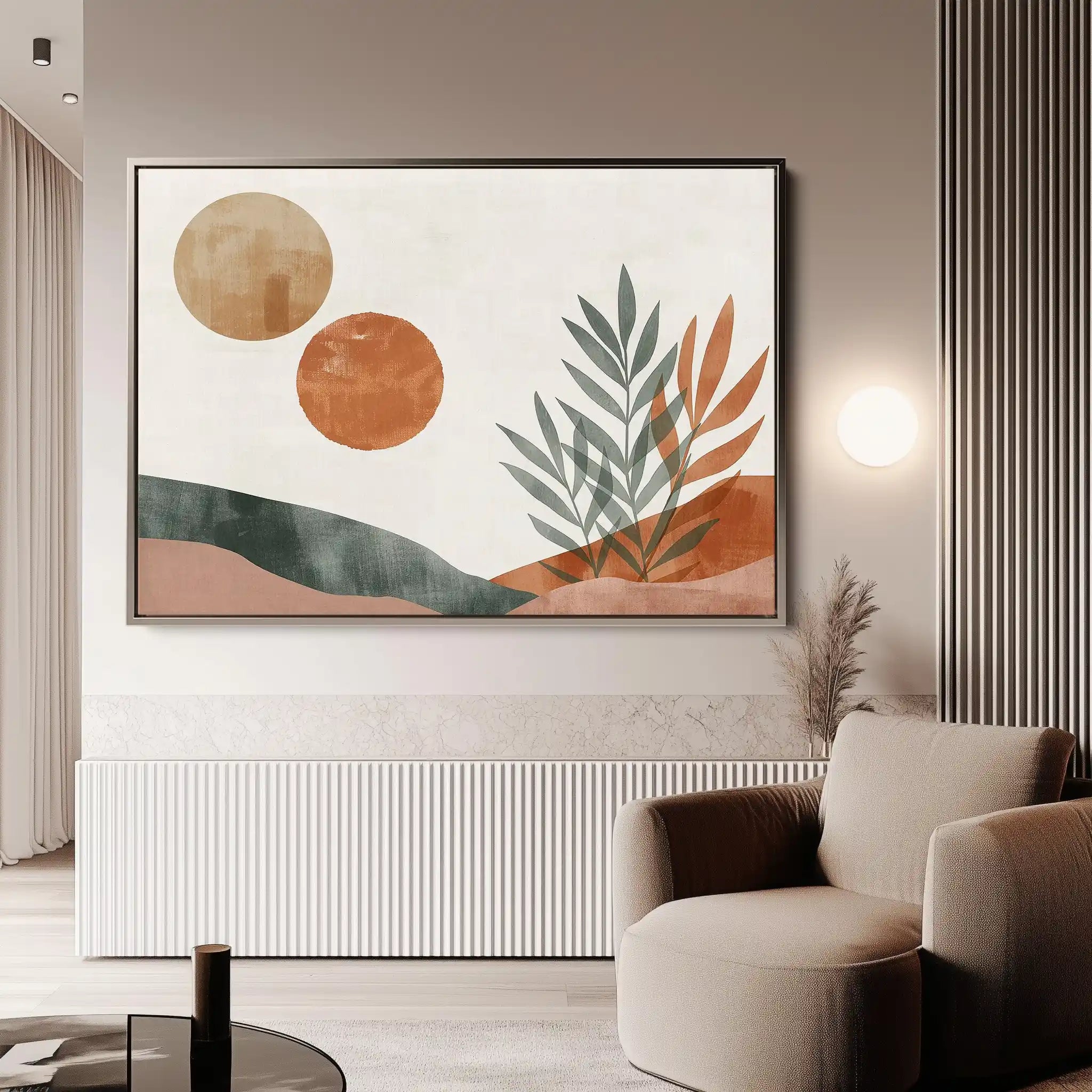 Boho 088 Canvas Art 90 x 60 cm / Stretched on hidden frame