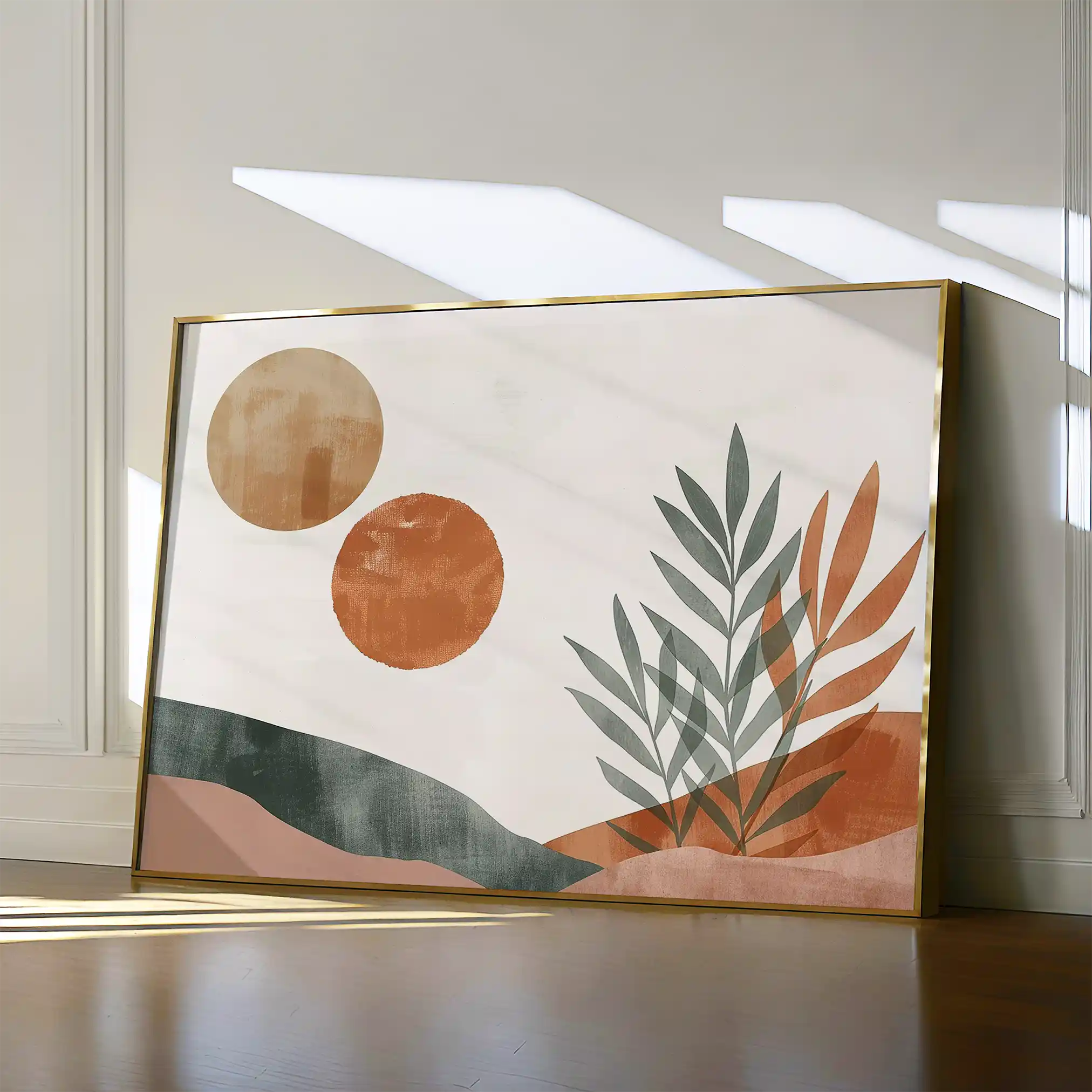 Boho 088 Canvas Art 90 x 60 cm / Stretched on hidden frame