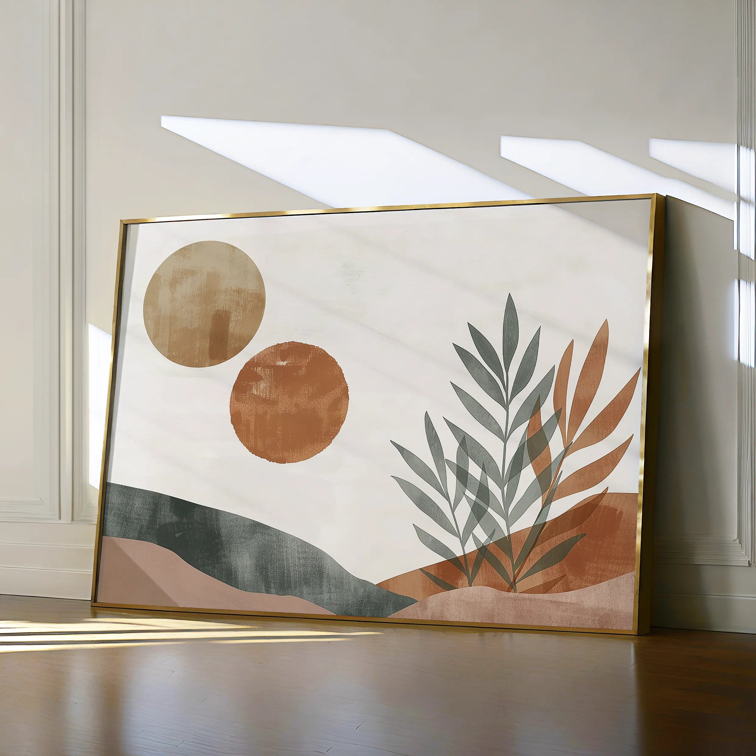 Boho Canvas Wall Art WAD088-BH 90 x 60 cm / Stretched on hidden frame