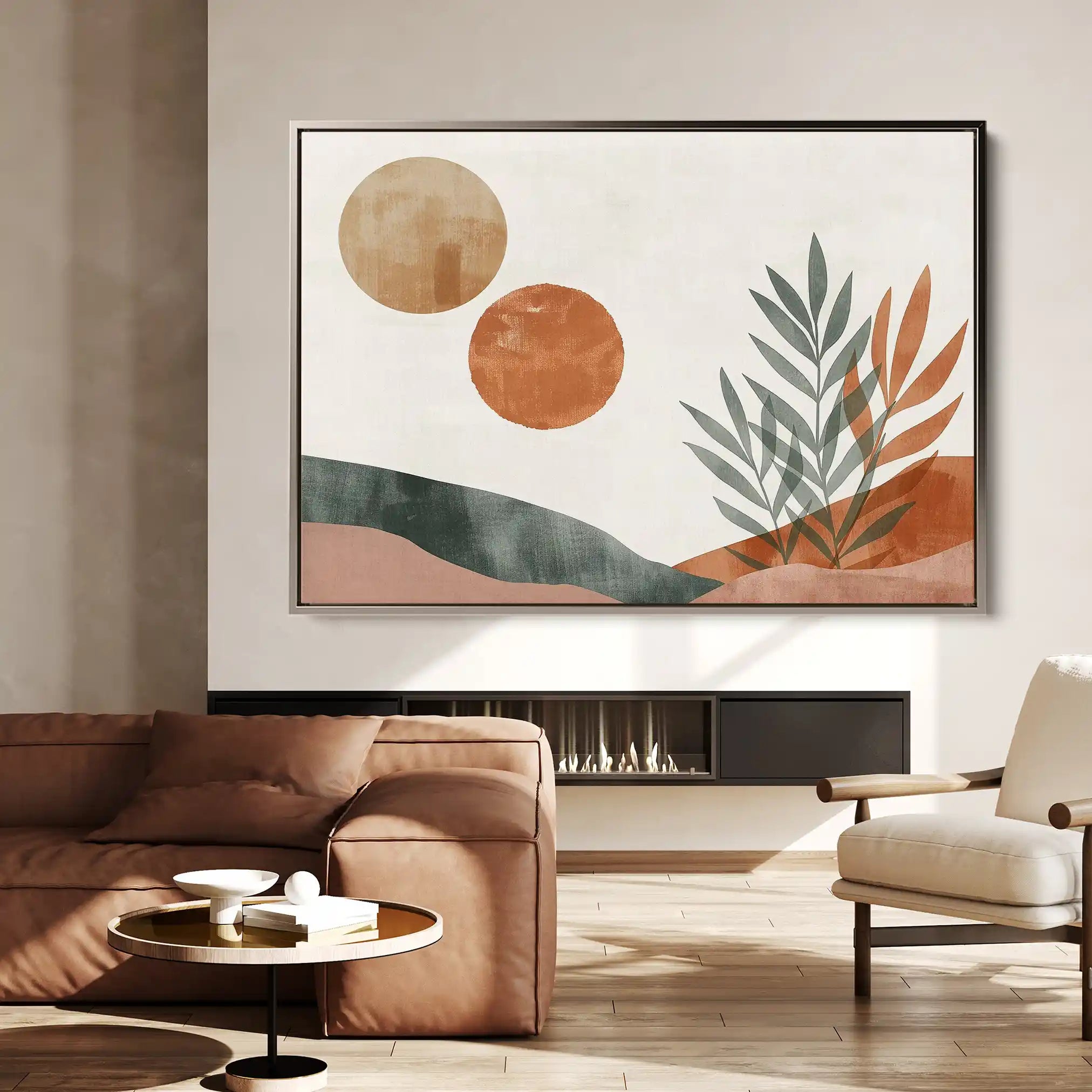Boho 088 Canvas Art 90 x 60 cm / Stretched on hidden frame