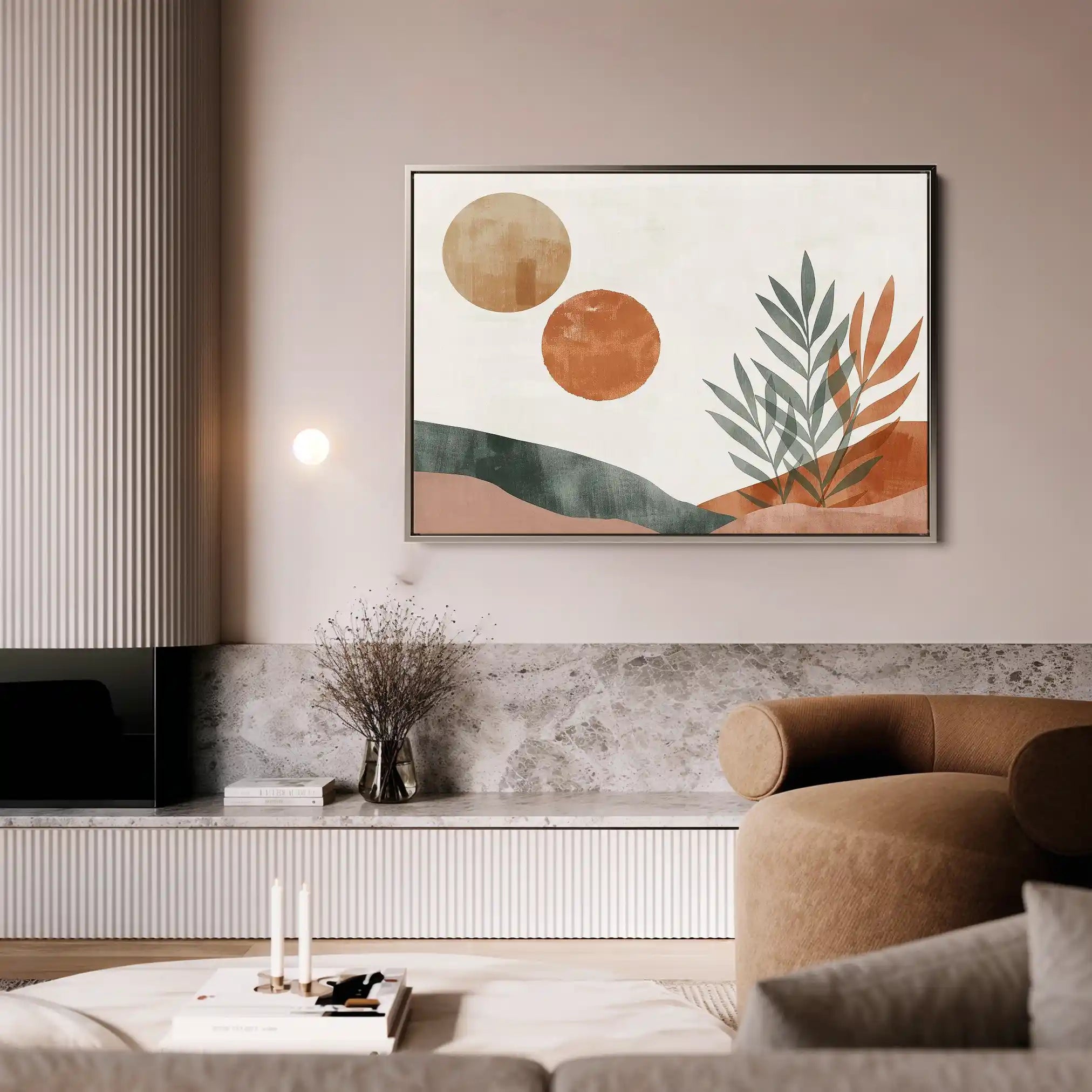 Boho 088 Canvas Art 90 x 60 cm / Stretched on hidden frame
