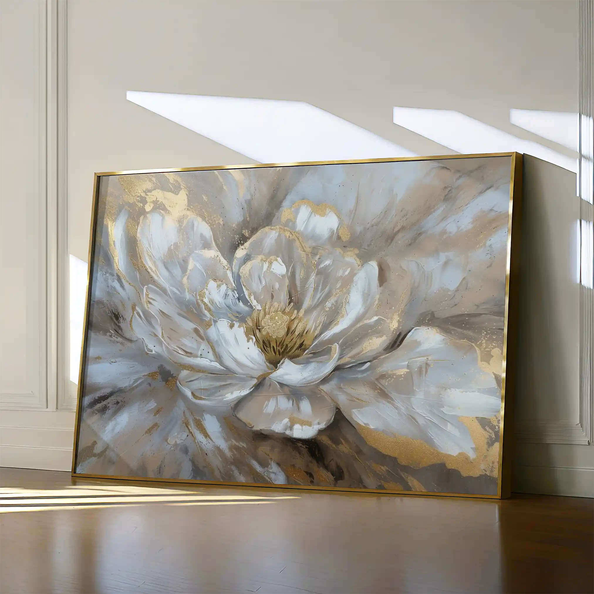 Floral Canvas Wall Art WAD088-F 90 x 60 cm / Stretched on hidden frame