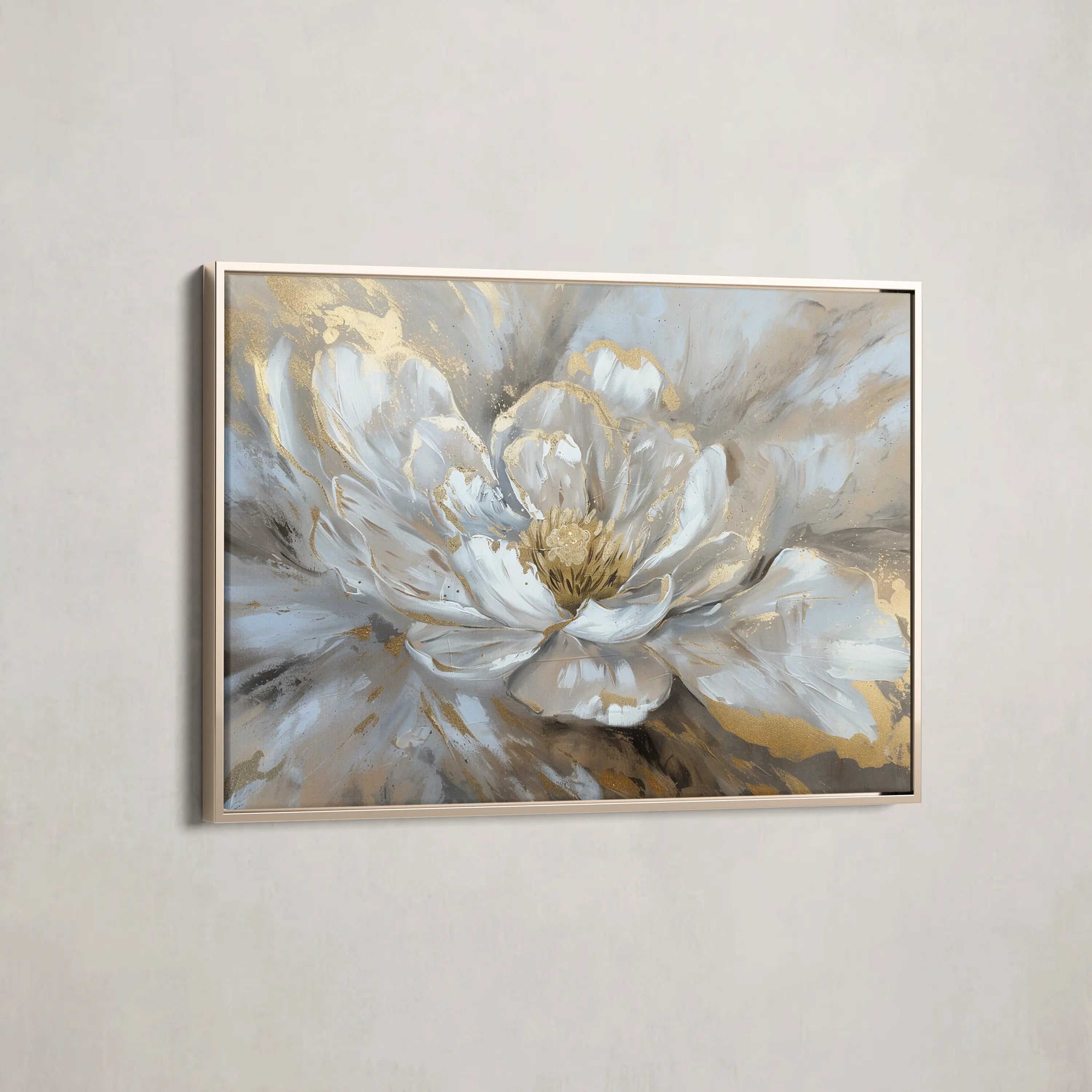 Floral Canvas Wall Art WAD088-F 90 x 60 cm / Stretched on hidden frame