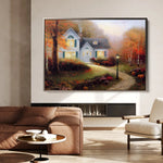 Landscape 088 Canvas Art 90 x 60 cm / Stretched on hidden frame